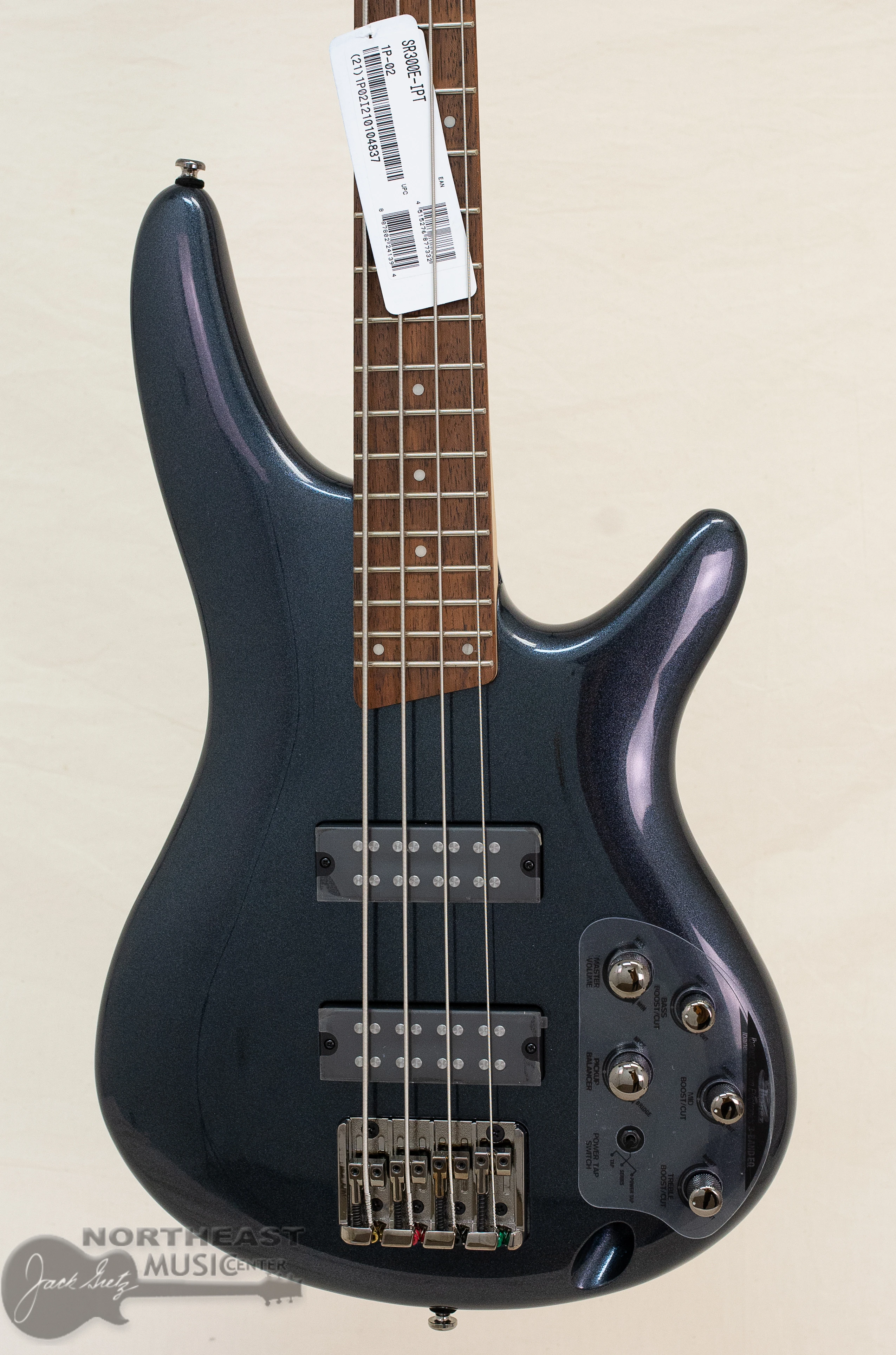 Ibanez SR300E Soundgear Electric Bass Guitar in Iron Pewter 