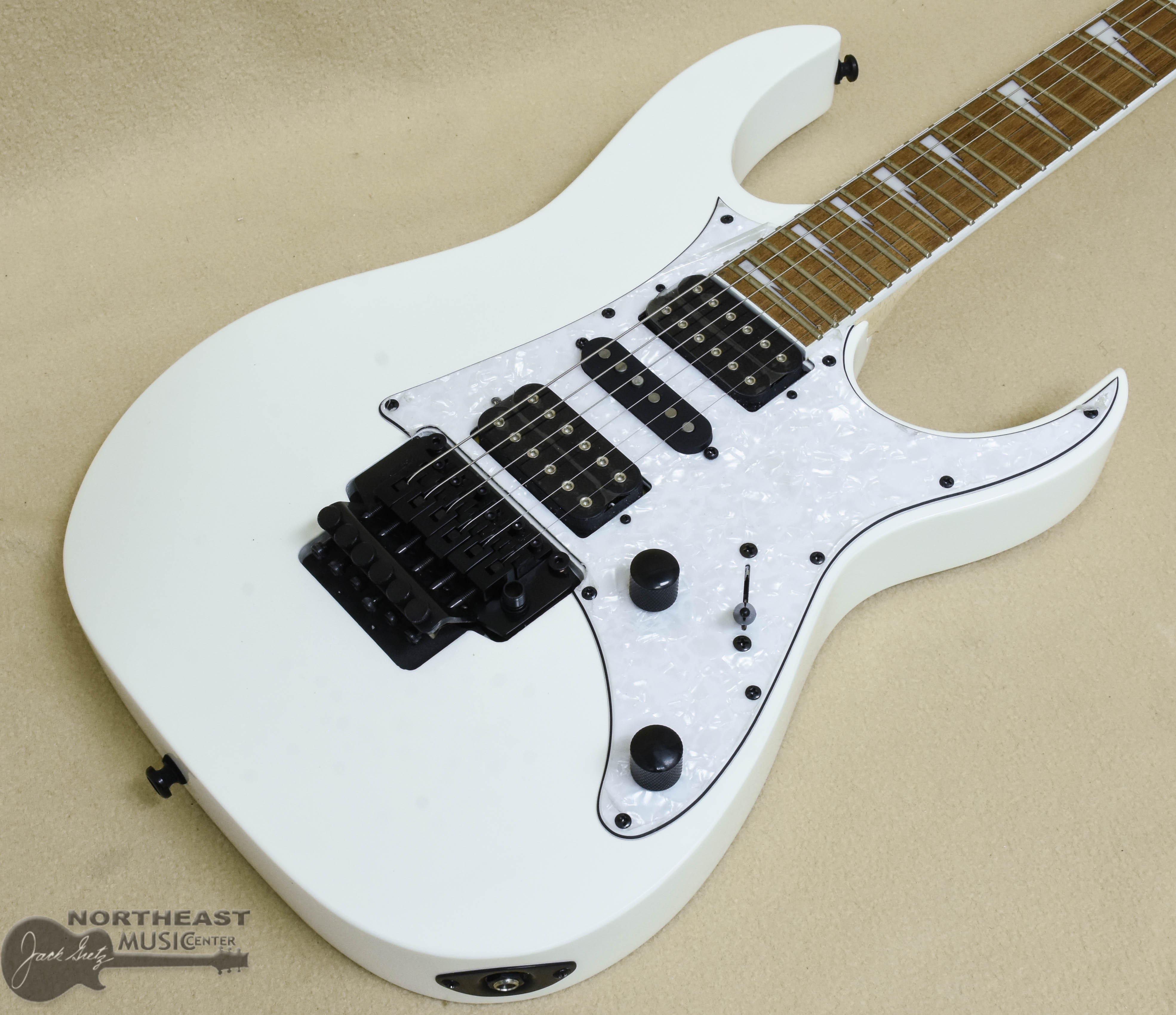 Ibanez RG450DXB Electric Guitar in White | Northeast Music