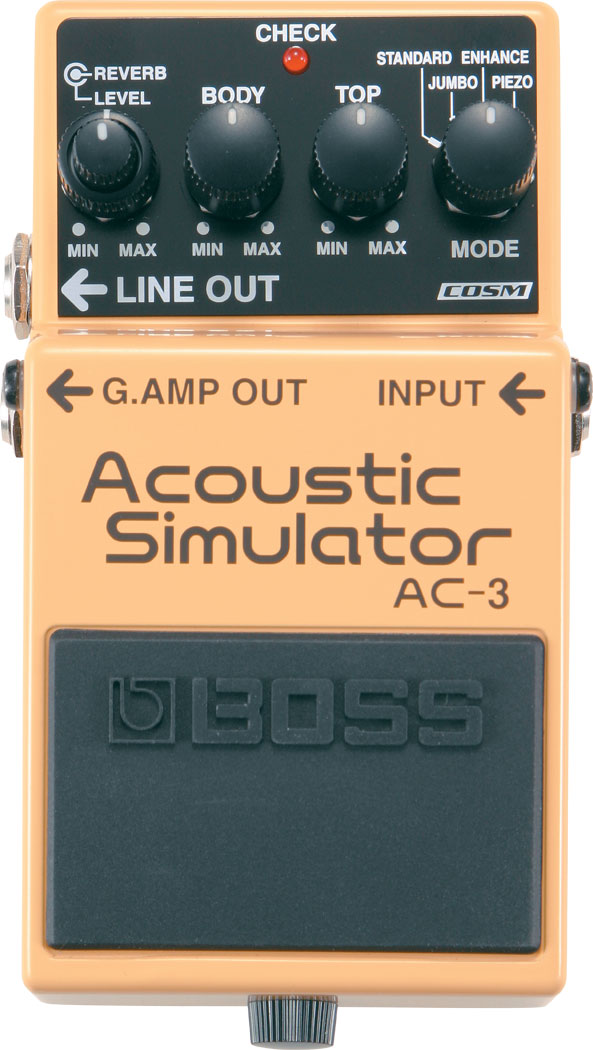 Boss AC-3 Acoustic Simulator Pedal | Northeast Music Center Inc.