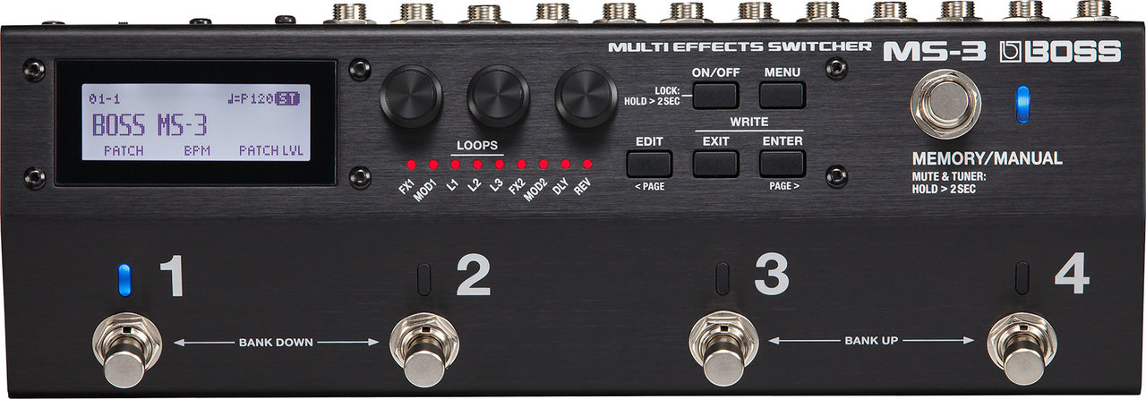 【Boss】 MS-3 Boss MS-3 Multi Effects Switcher | Northeast Music Center Inc.