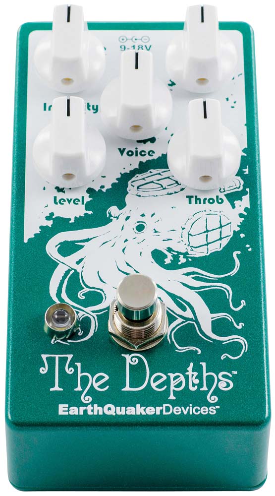 EarthQuaker Devices The Depths Analog Optical Vibe Machine Vibrato