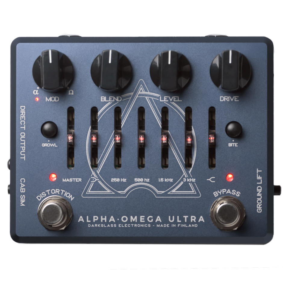 Darkglass Alpha Omega Ultra Overdrive/Distortion Pedal