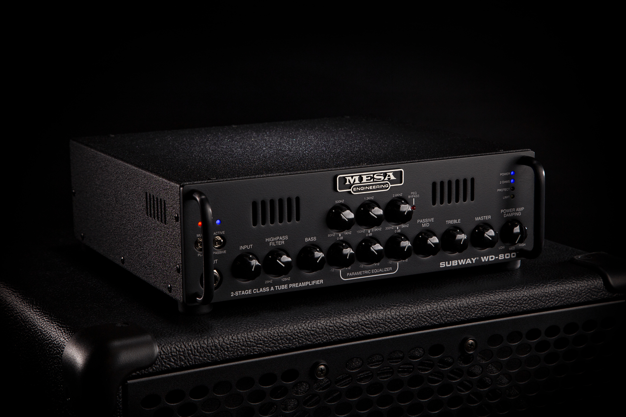 Mesa Boogie Subway WD-800 Bass Amplifier Head (6.WD800 