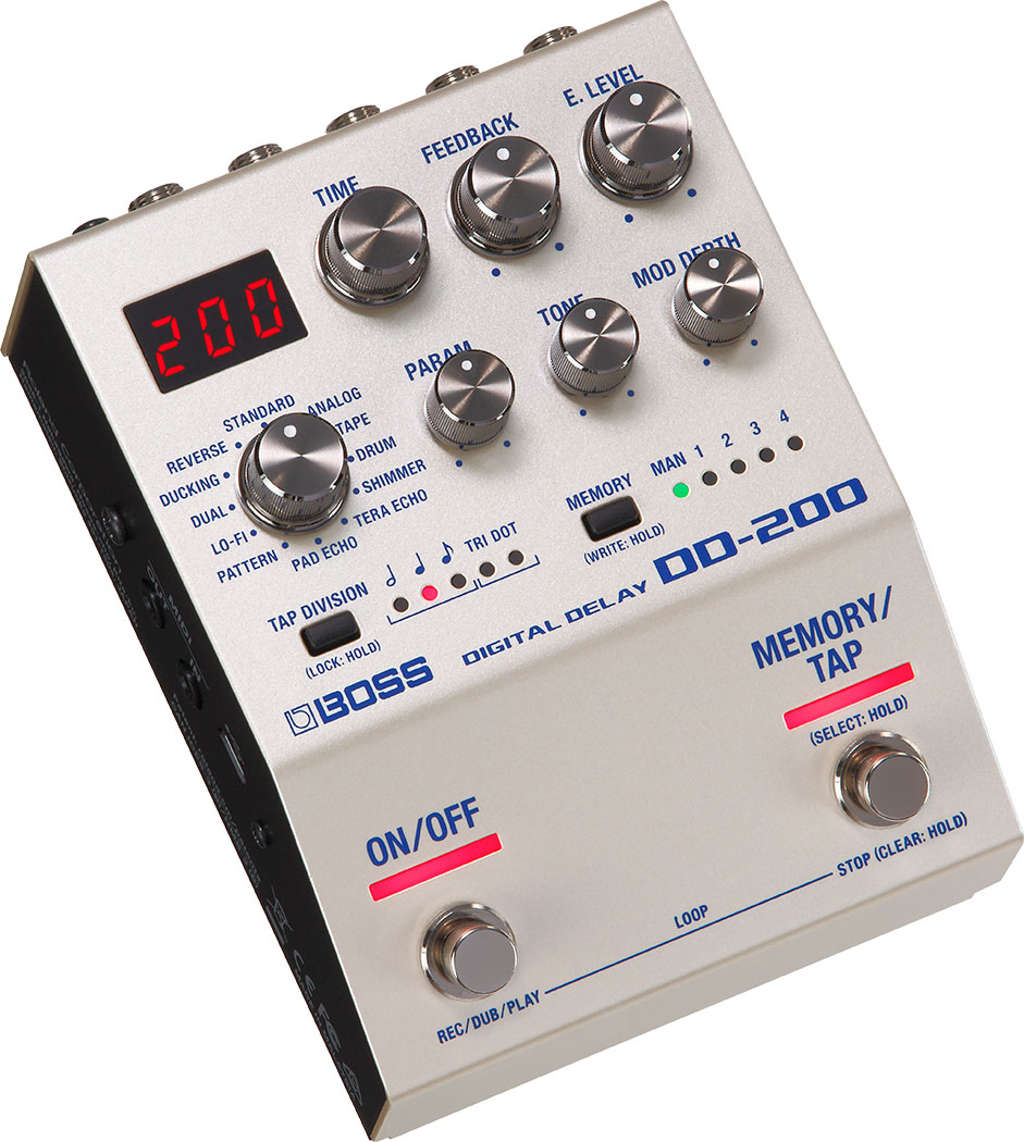 期間限定特価BOSS DD-200 デジタルディレイ ルーパー 機能付き ディレイ