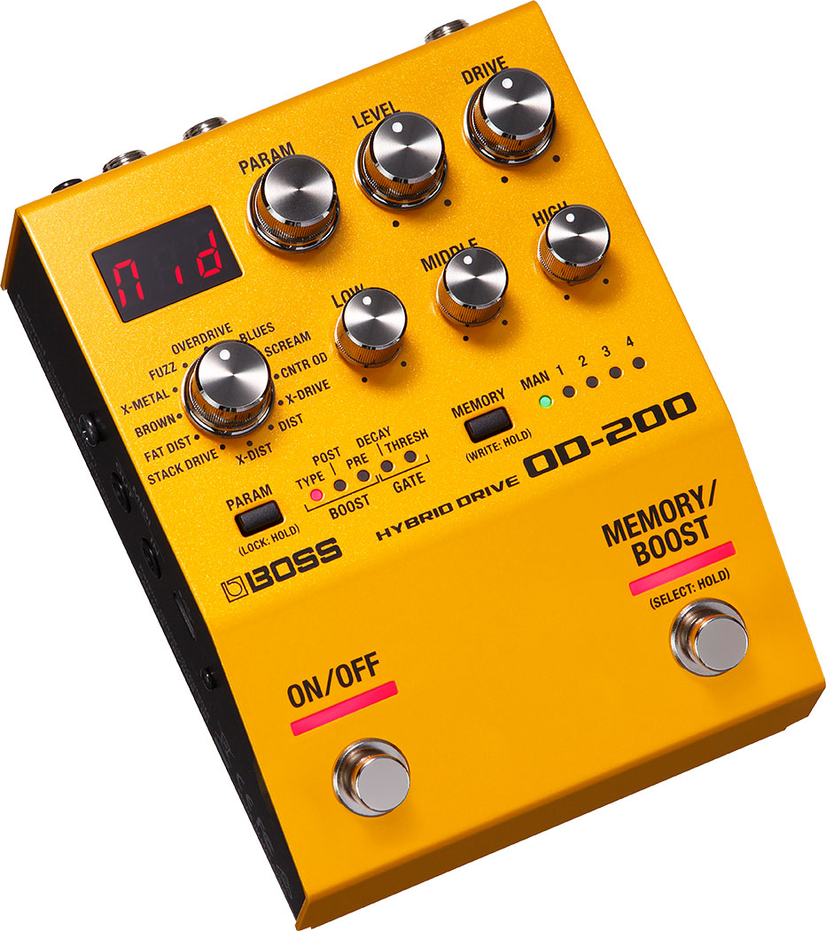 BOSS　OD-200 HYBRID DRIVE BOSS OD-200 Hybrid Drive Pedal | Northeast Music Center Inc.