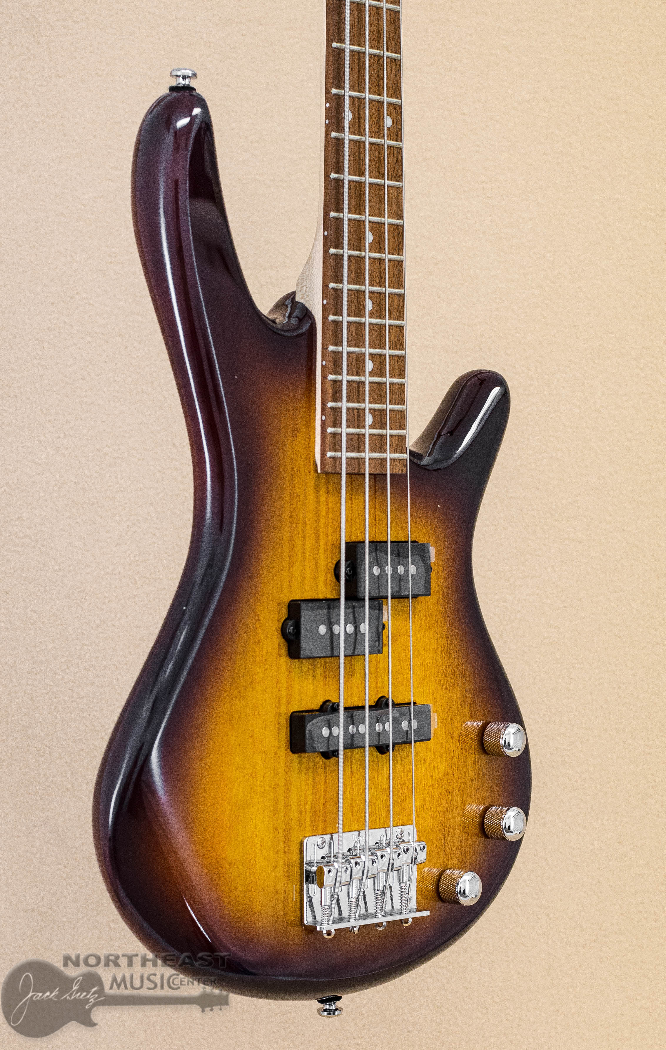 Ibanez GSRM20 Mikro Short Scale Bass - Brown Sunburst