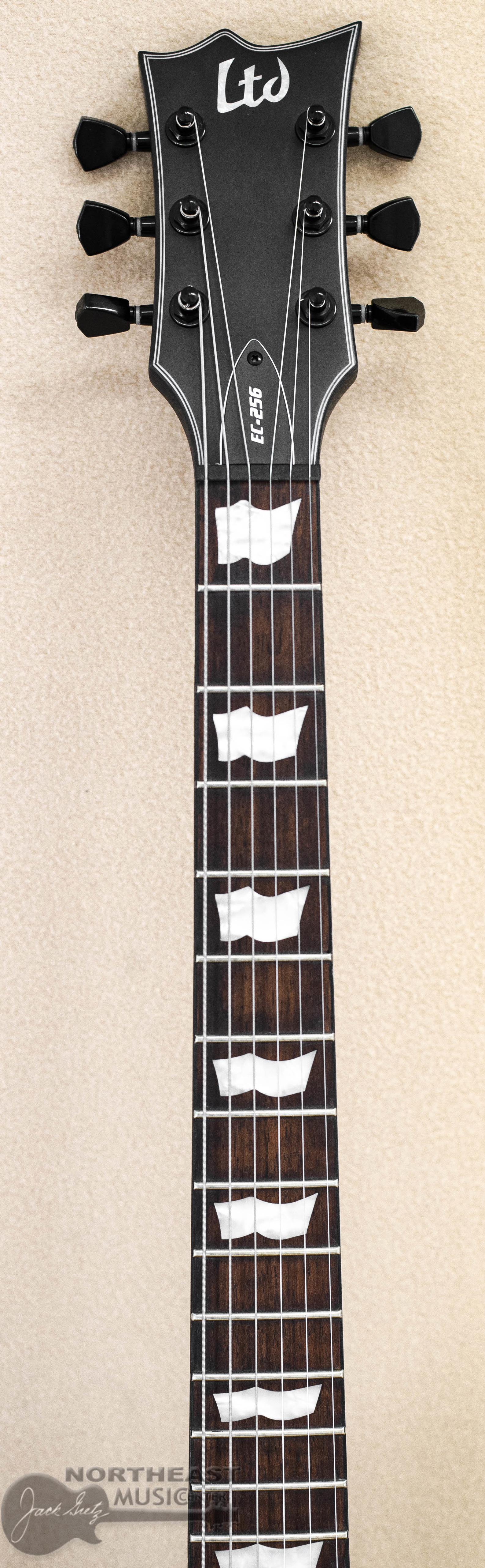 LTD EC-256 Black Satin セイモアダンカン ESP LTD EC-256 Electric Guitar - Black Satin (LEC256BLKS) – Mugan