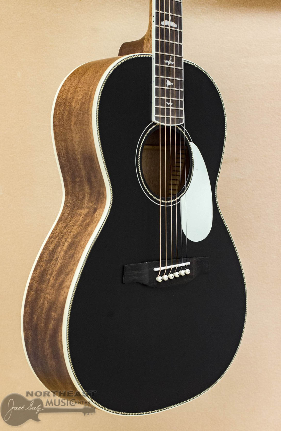 PRS SE Tonare P20E Parlor Acoustic Guitar - Black Top | Northeast