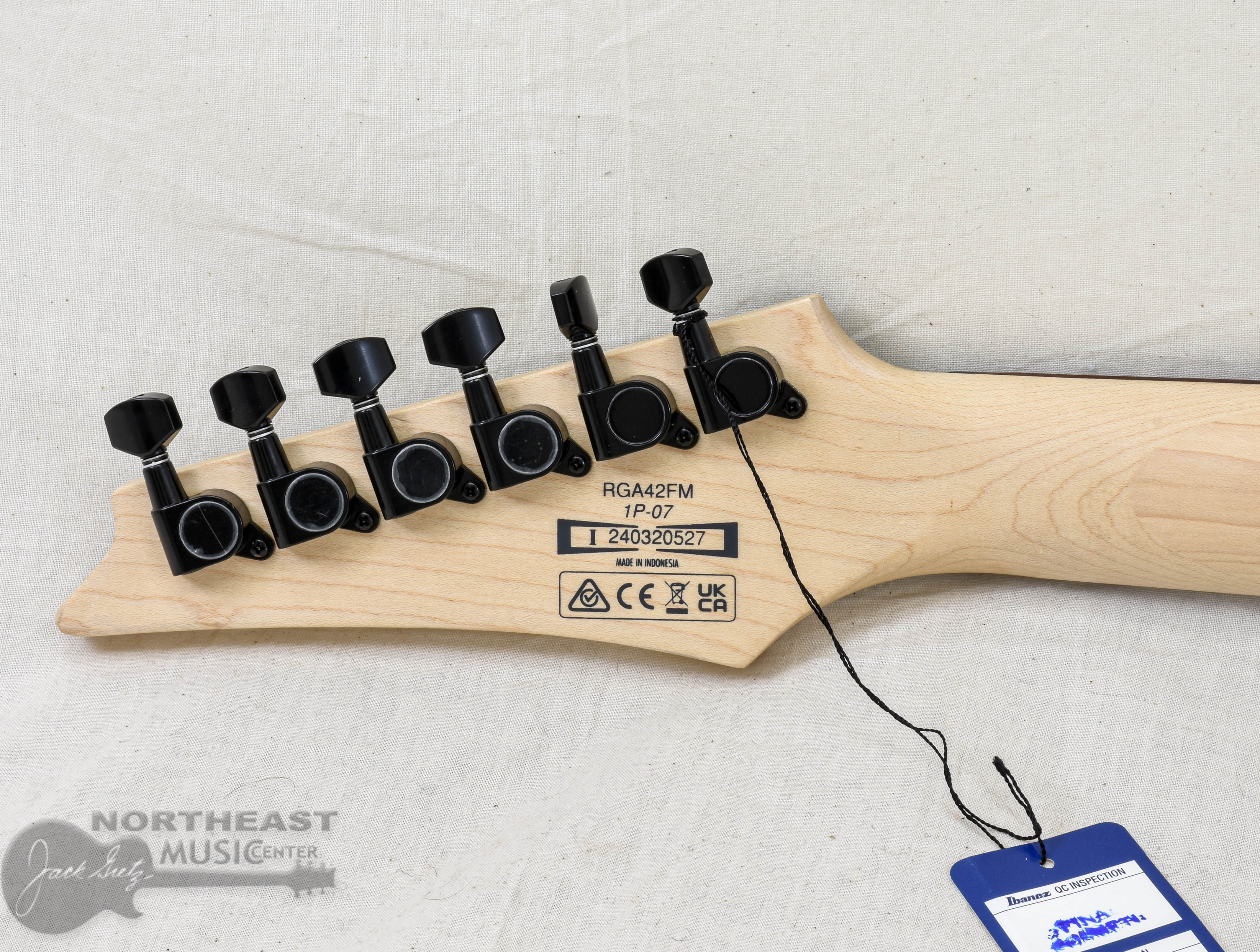 Ibanez RGA42FM - Transparent Gray Flat | Northeast Music Center Inc.