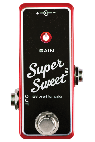 Xotic Effects Super Sweet ギターエフェクター Xotic Effects Super Sweet Booster | Northeast Music Center Inc.