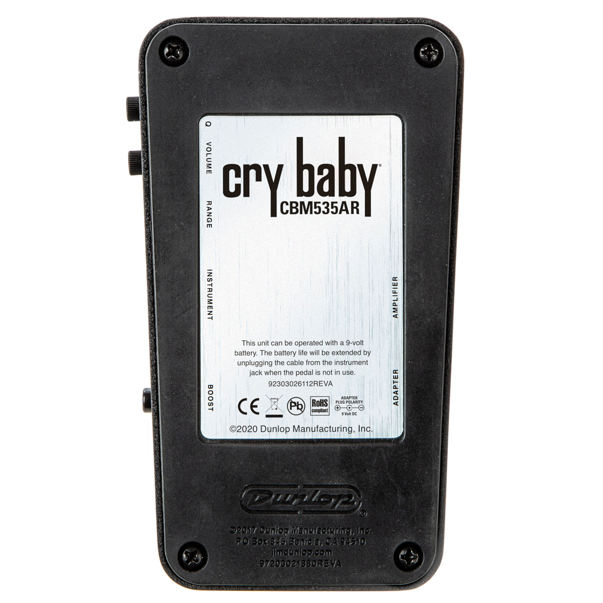 Dunlop Cry Baby Mini 535Q Auto Return | Northeast Music Center Inc