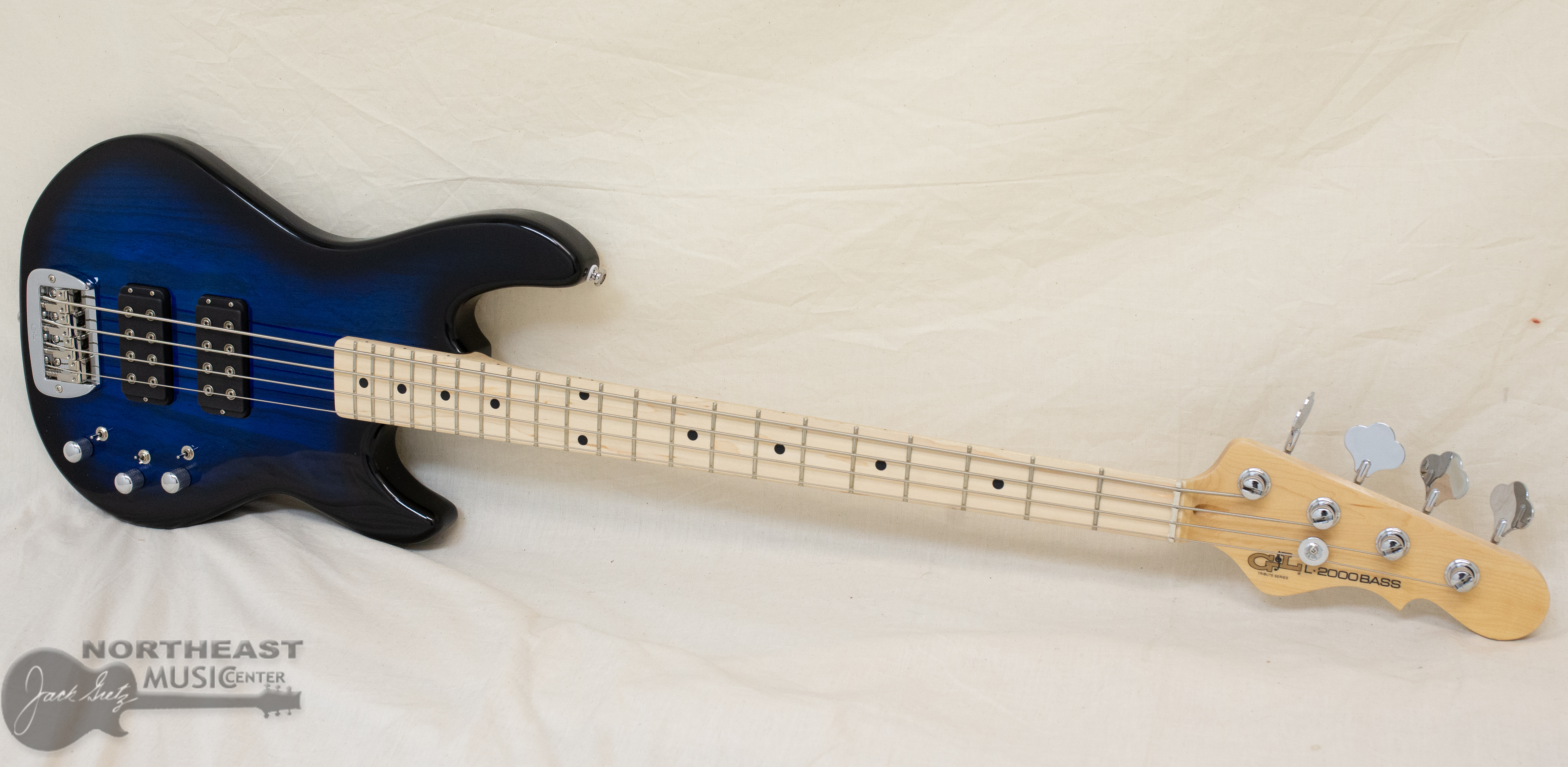 G&L Tribute Series L2000 Bass Guitar - Blueburst