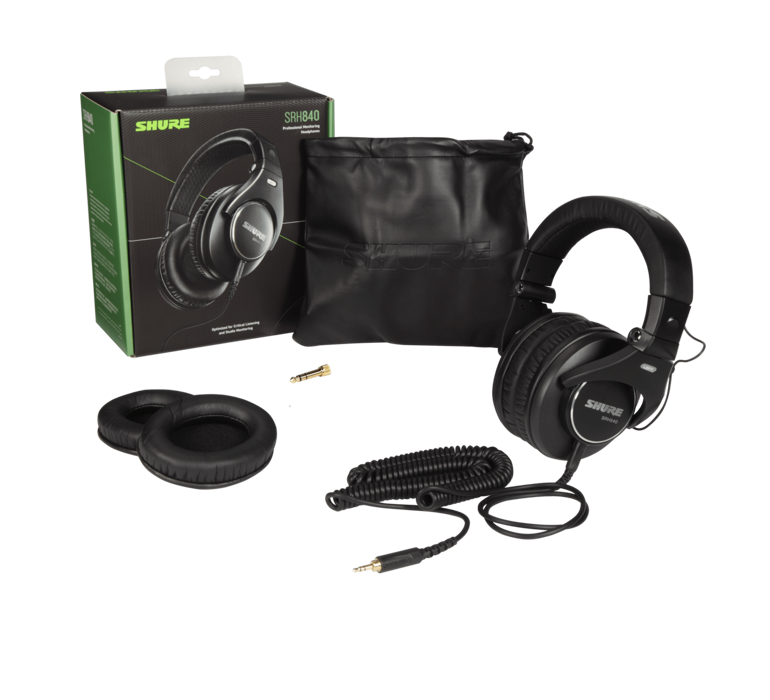 Shure SRH840 Professional Monitoring Headphones | Northeast Music