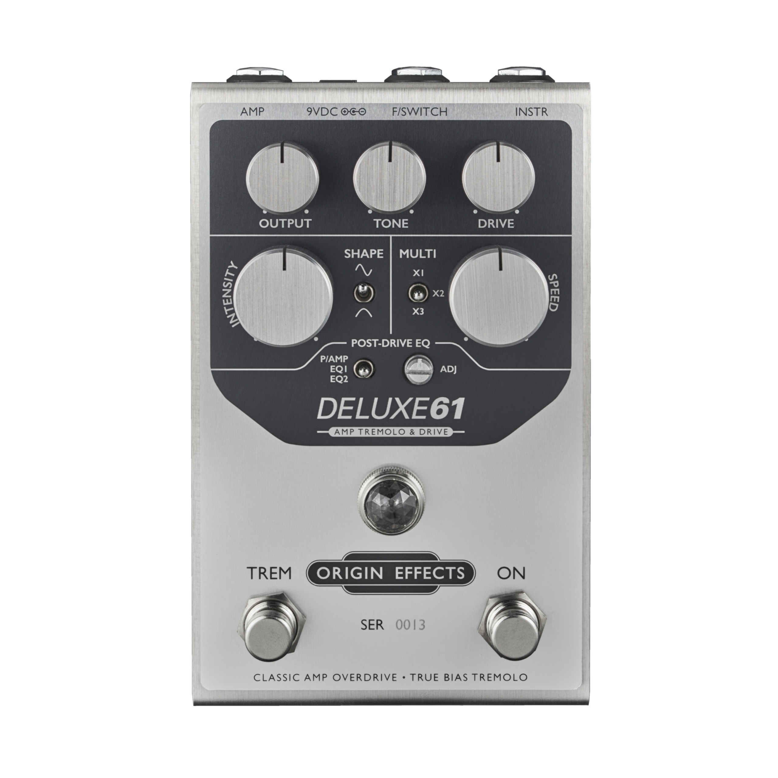 Origin Effects DELUXE61 Amp Tremolo & Drive Pedal