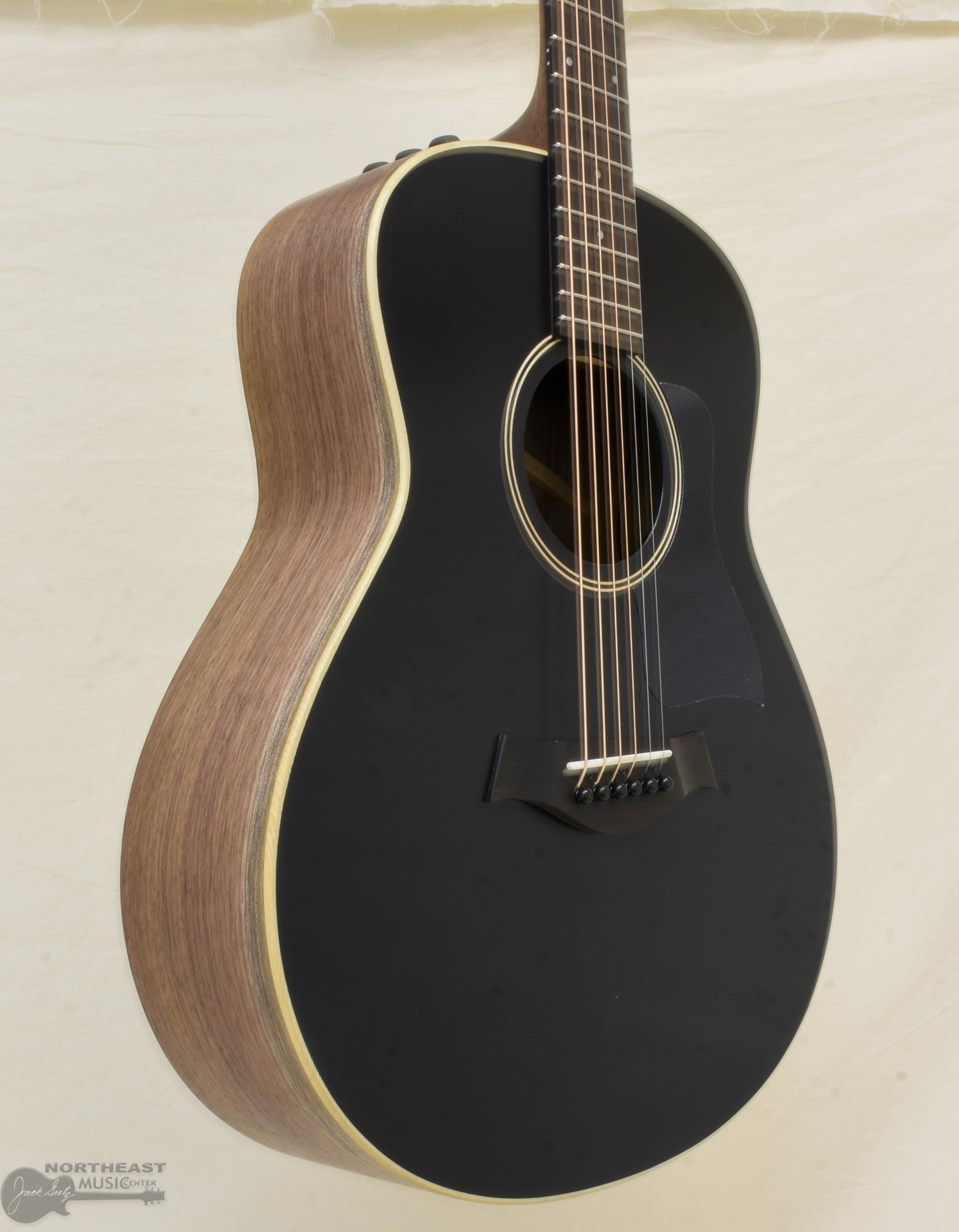 taylor acoustic guitar black