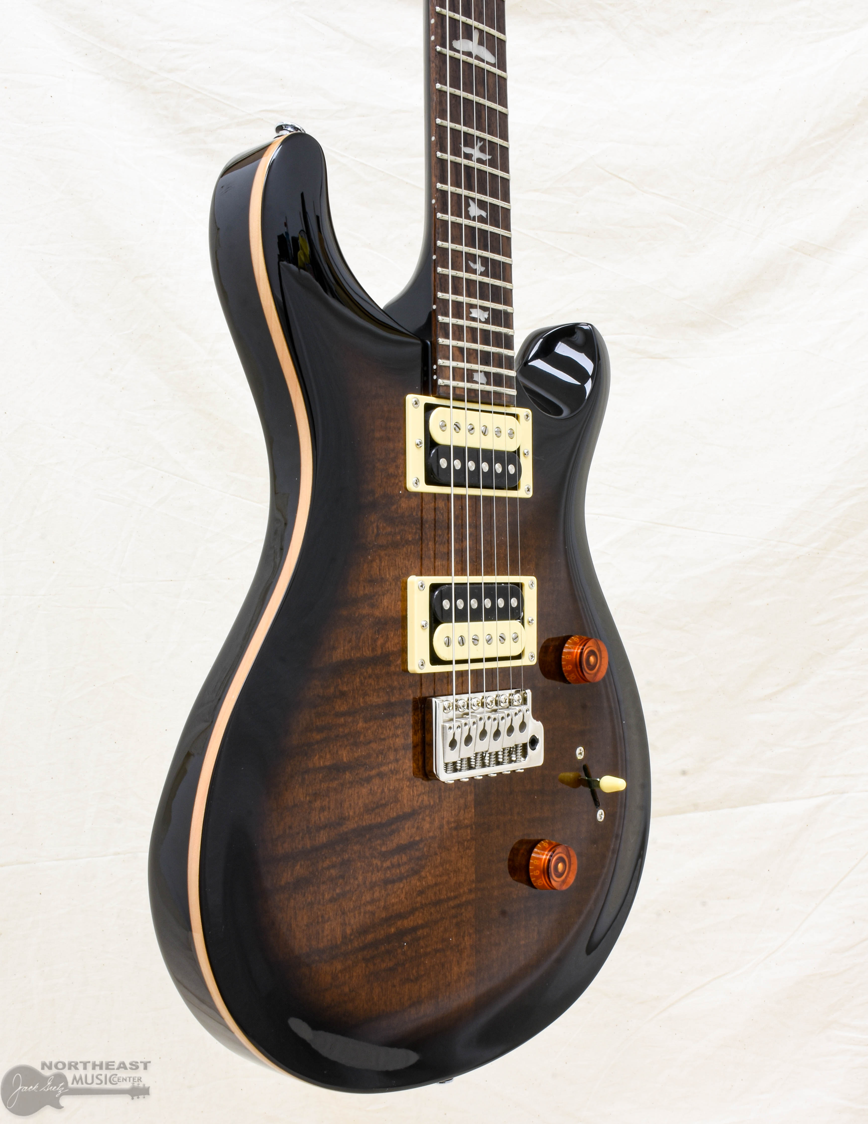 PRS SE Custom 24 - Black Gold Burst (s/n: 26100) | Northeast