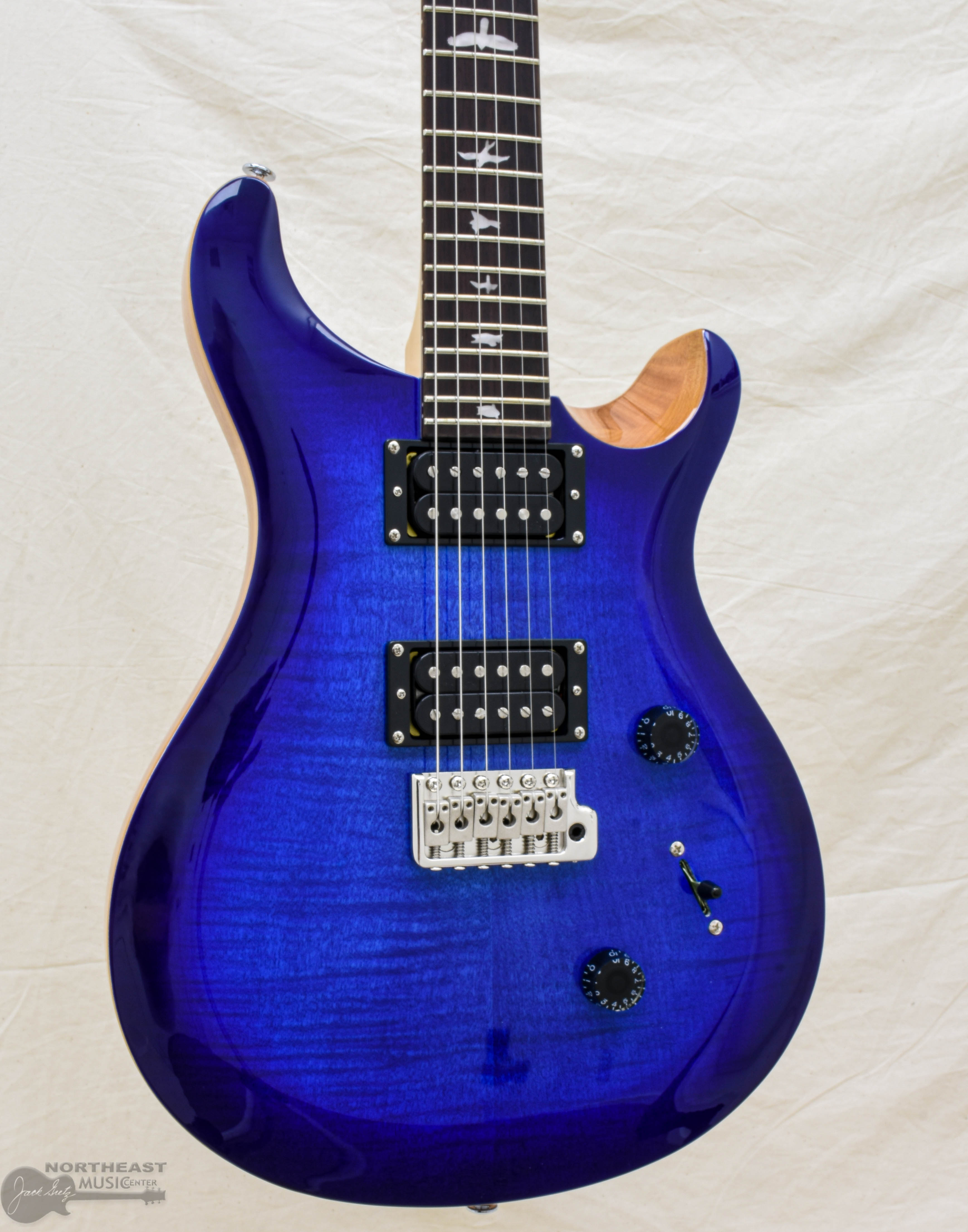 PRS SE Custom 24 - Faded Blue Burst (s/n: 59763)