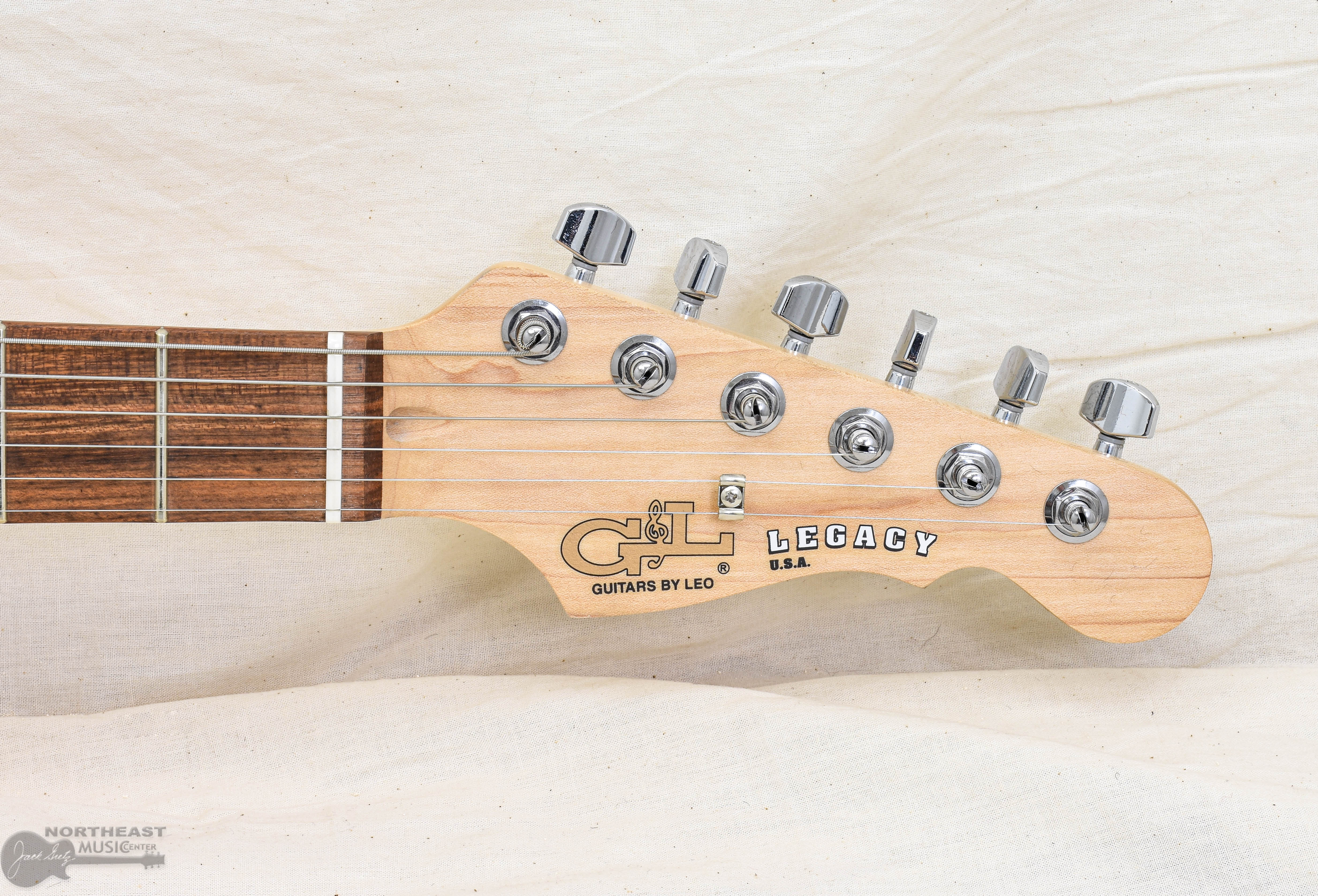 G&L Legacy エレキギター ブルー g-l-usa-legacy-hss-flame-maple