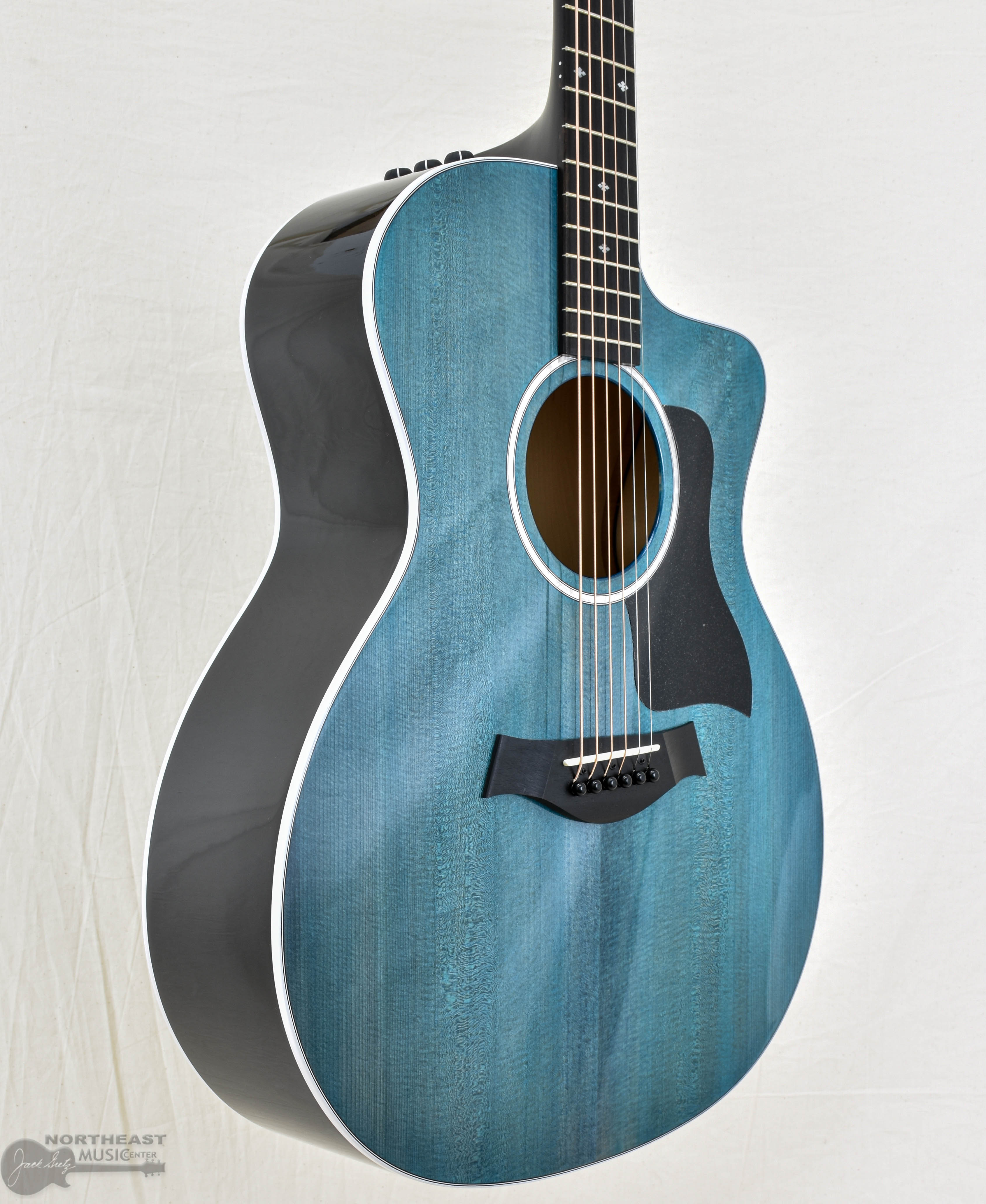 Taylor 214ce-DLX LTD Acoustic/Electric Guitar - Blue Top 