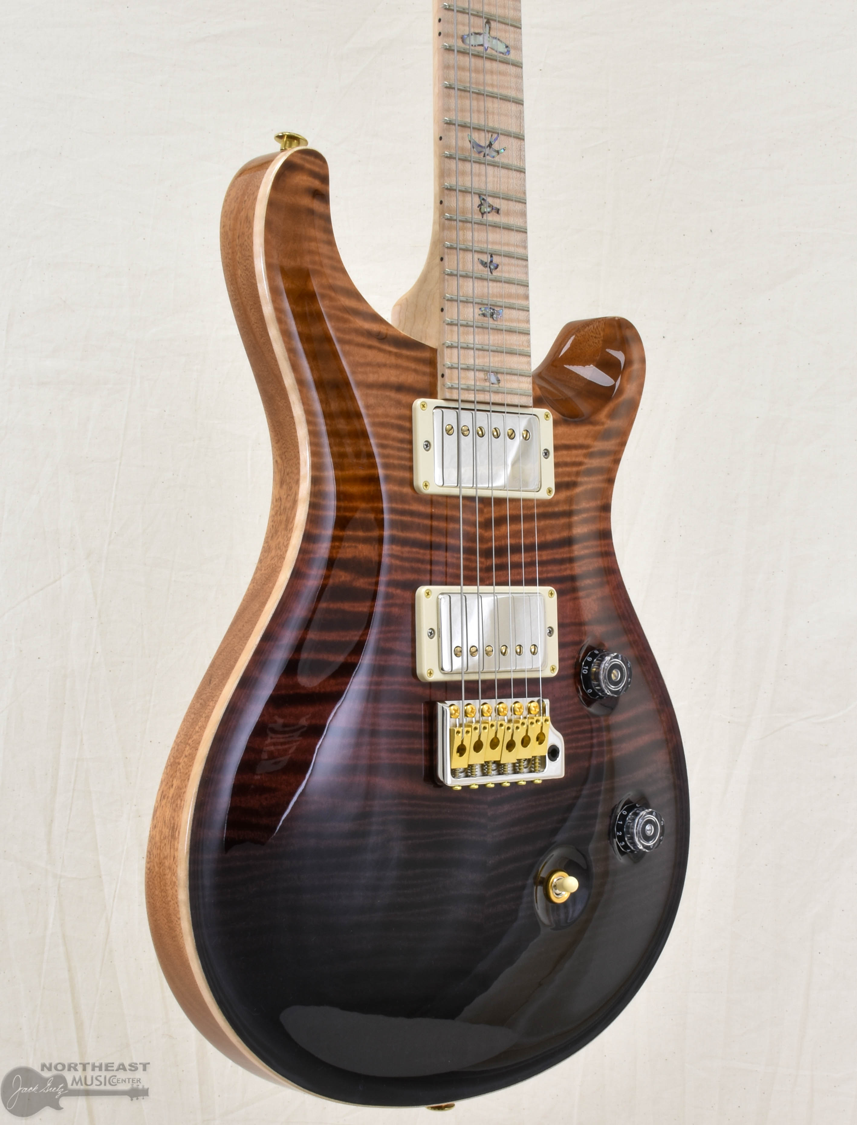 PRS Guitars Wood Library Custom 24 Fatback - Grey Black to