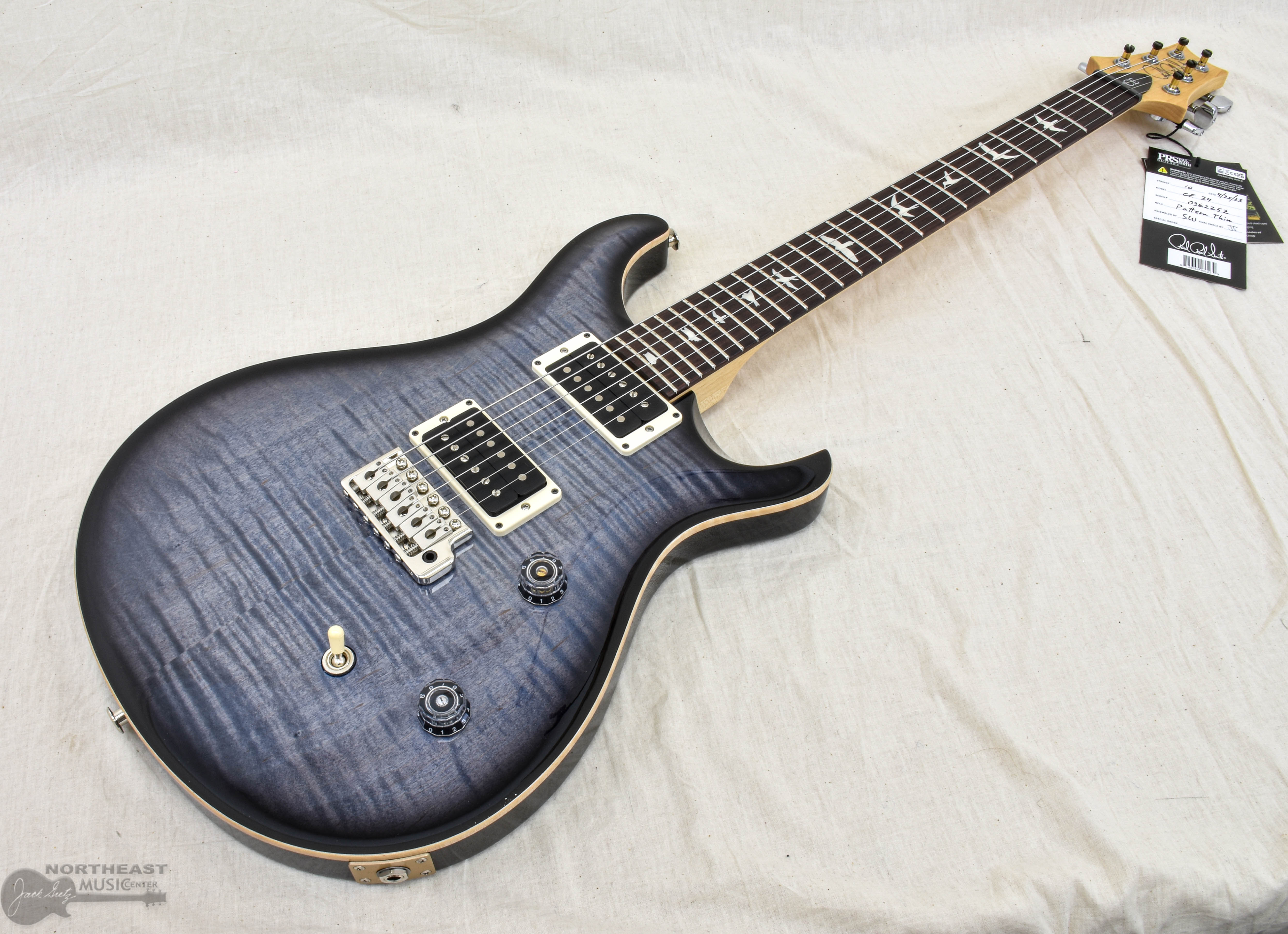PRS Guitars CE 24 - Faded Blue Smokeburst (s/n: 2252) | Northeast 