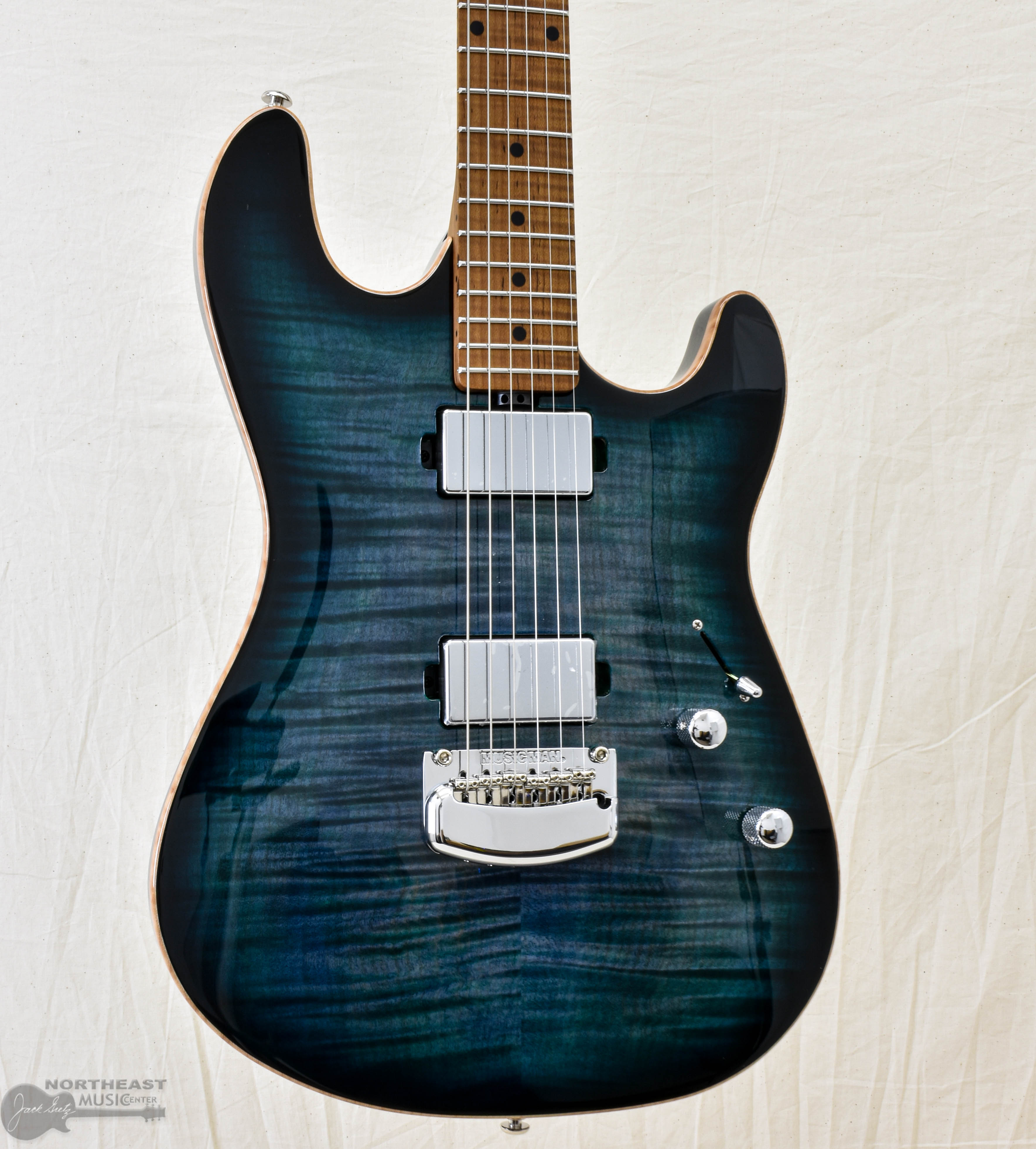 Ernie Ball Music-Man Sabre HT - Yucatan Blue