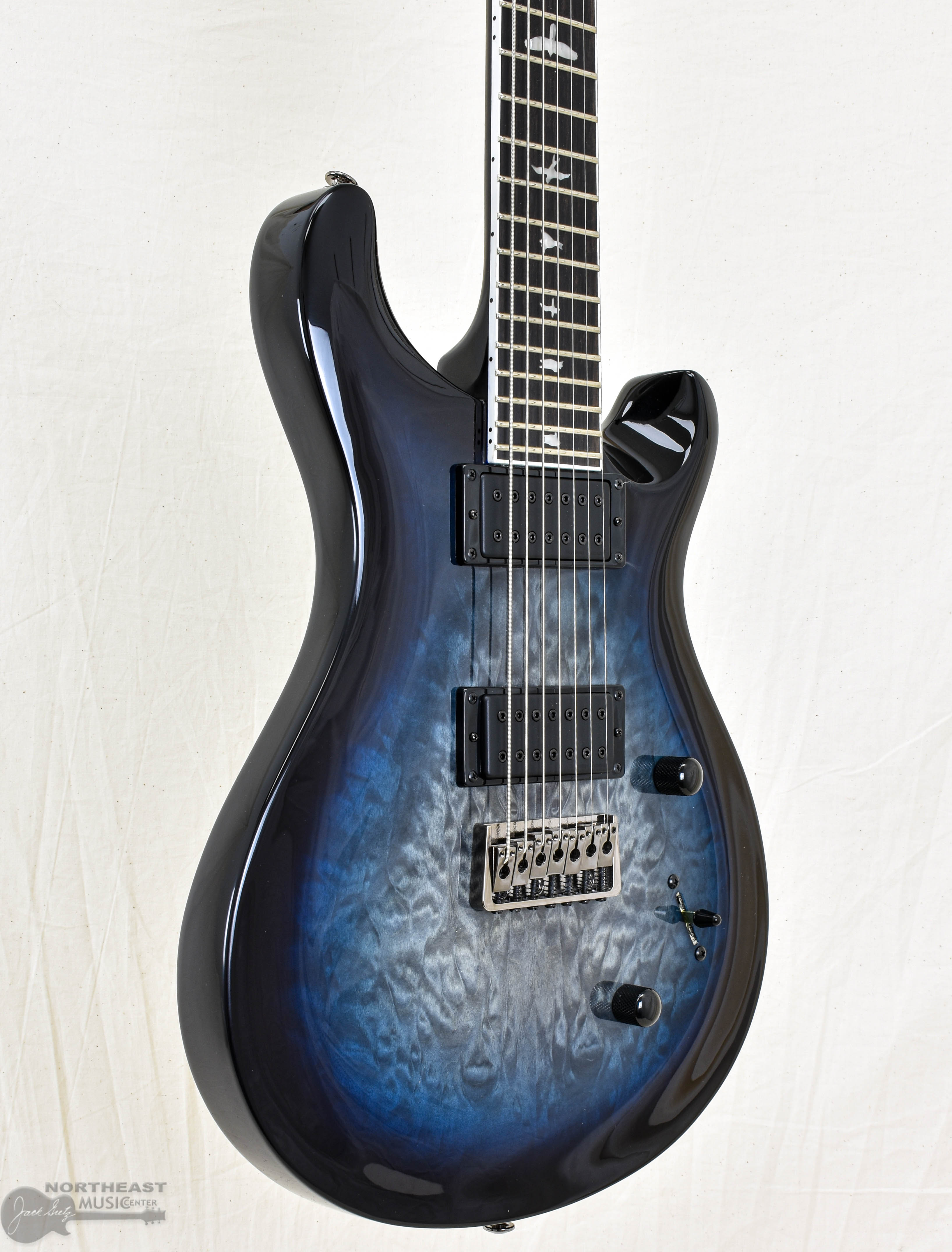 PRS SE Mark Holcomb SVN - Holcomb Blue Burst (s/n: 3786 