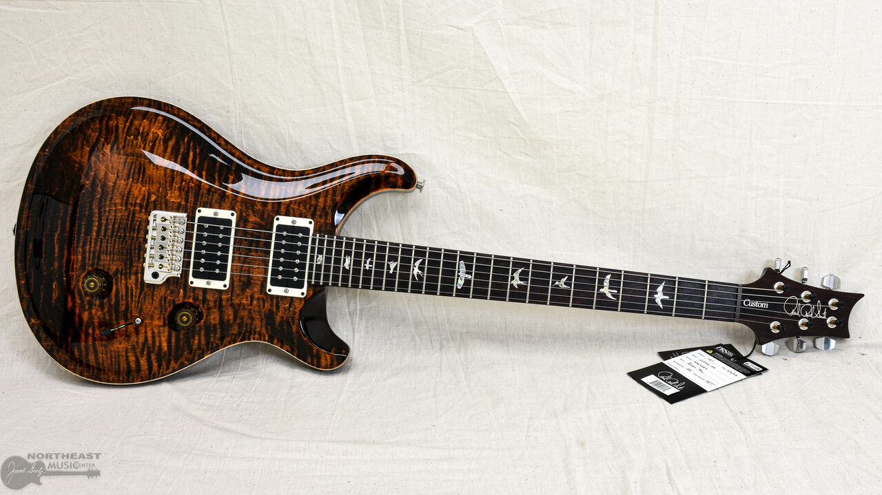 PRS Guitars Custom 24 - Orange Tiger | Northeast Music