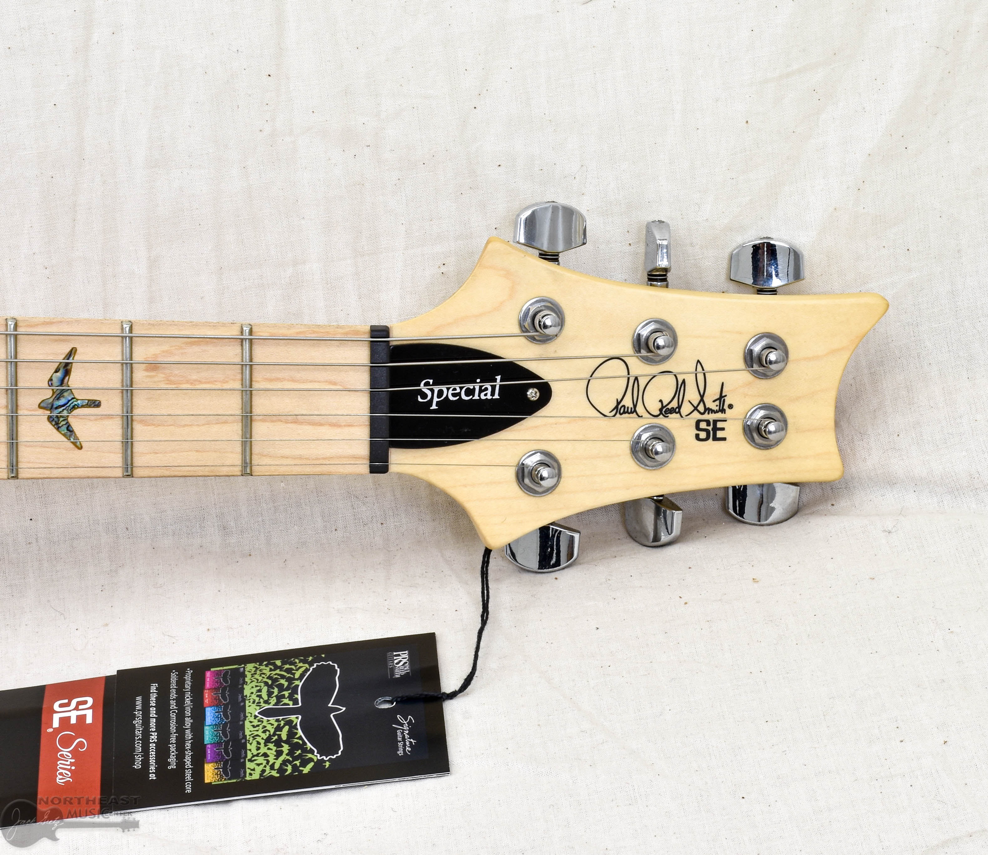PRS SE Silver Sky Maple - Nylon Blue | Northeast Music Center Inc.