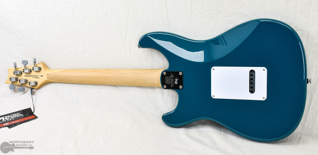 PRS SE Silver Sky Maple - Nylon Blue | Northeast Music