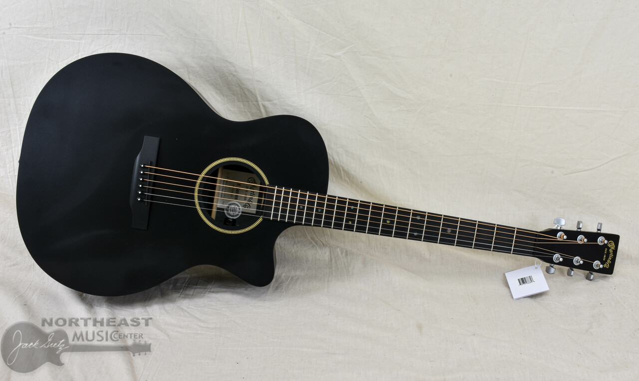 C.F. Martin X Series GPCX1E Black Acoustic/Electric Guitar