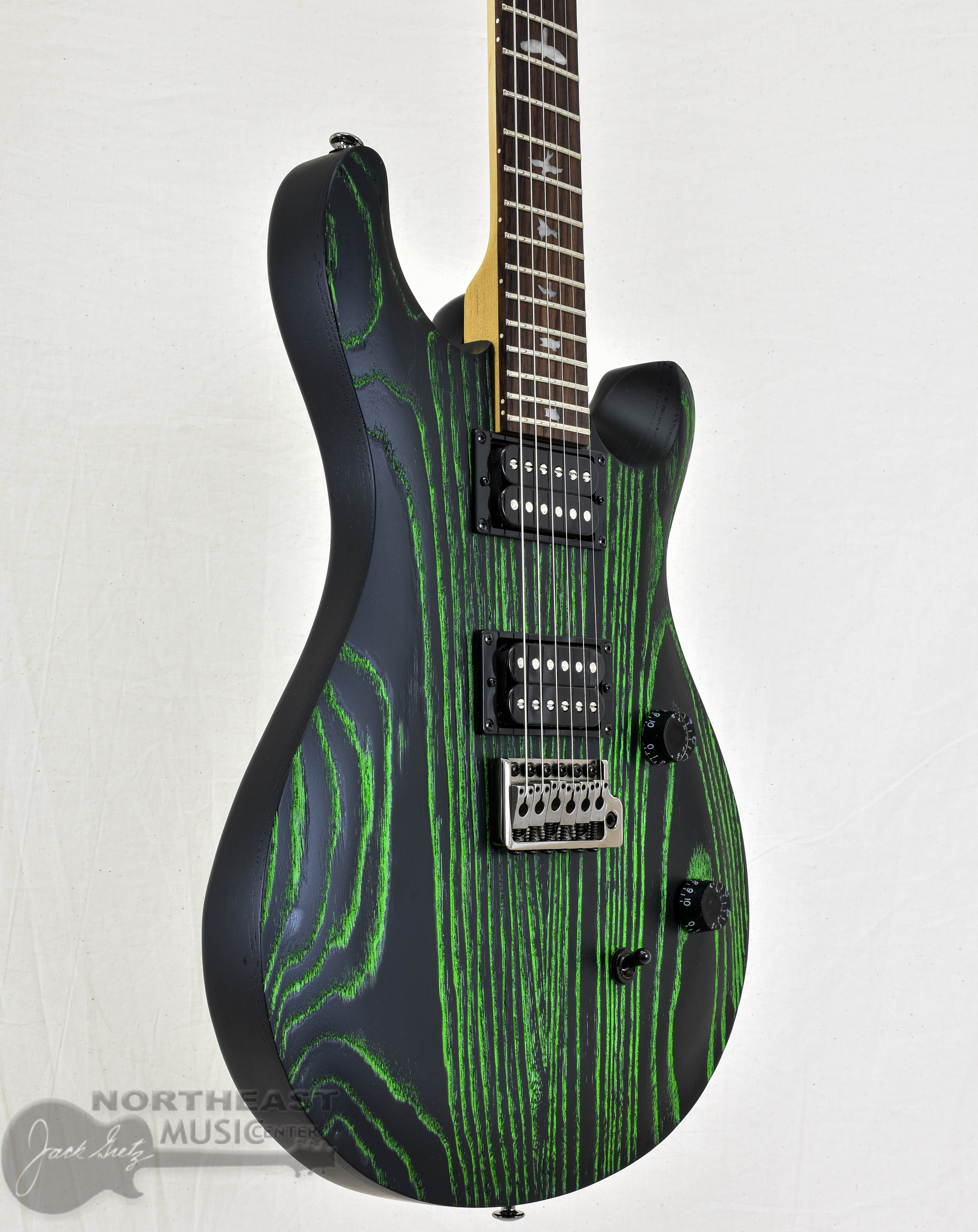 PRS SE Swamp Ash CE 24 Sandblasted Limited Edition - Green (s/n