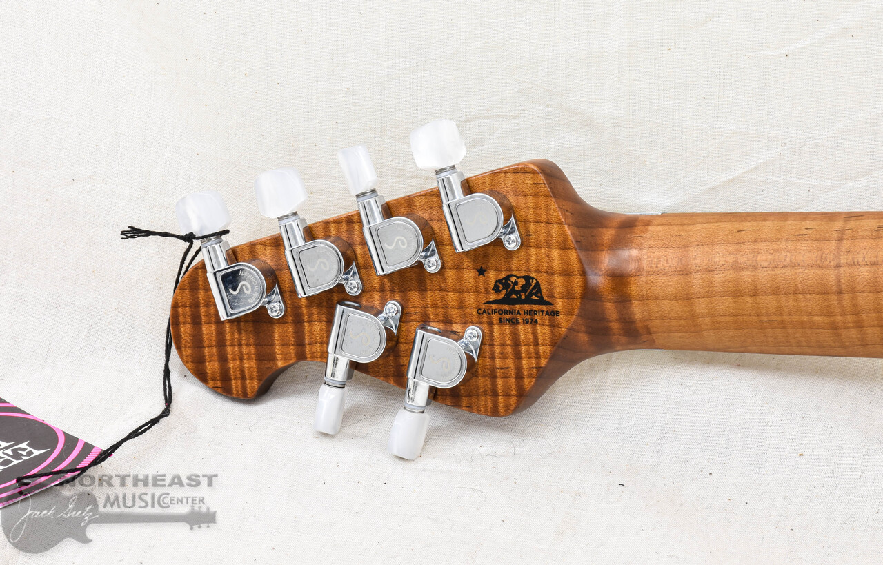MUSICMAN AXIS Trbute Quilt Blue 2012