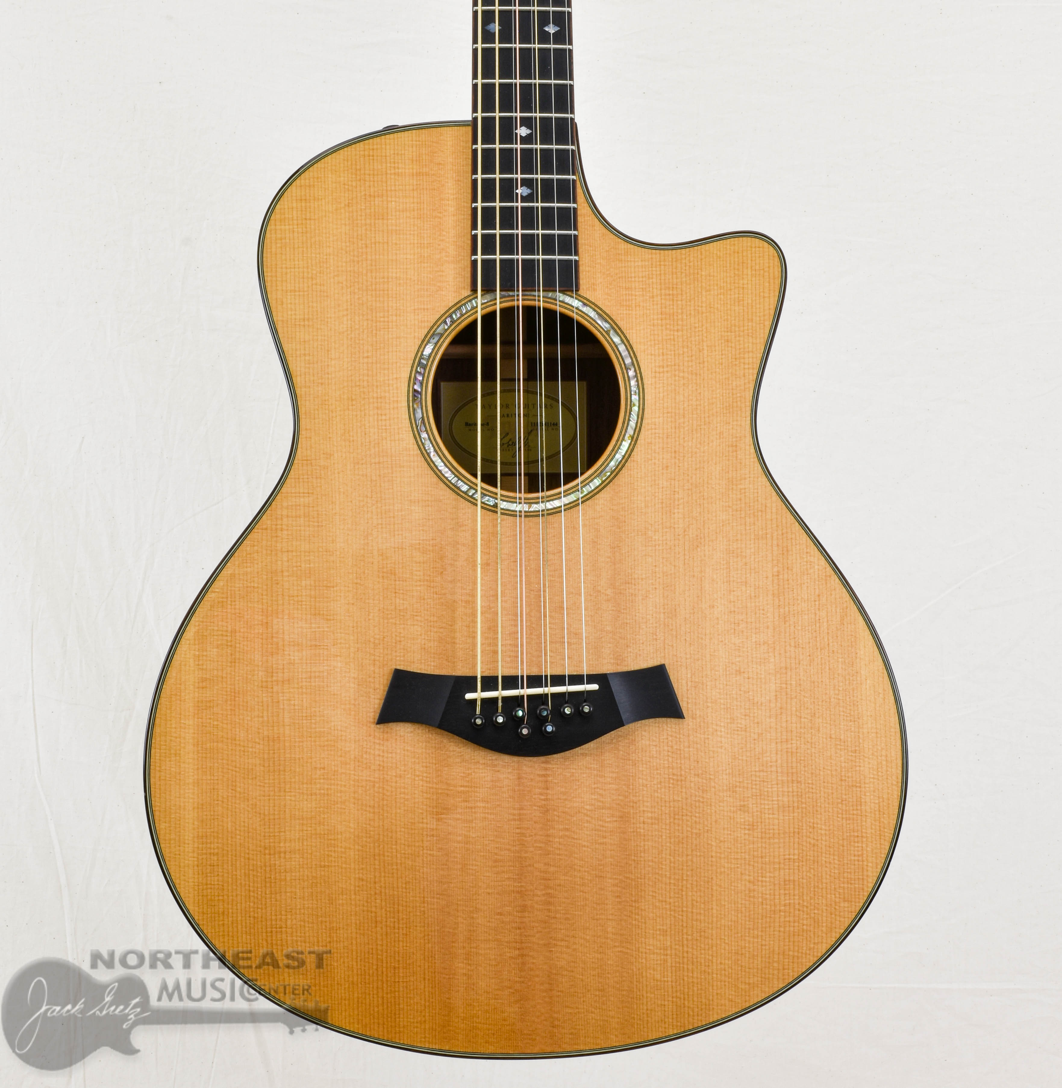 Taylor Baritone 8 String Acoustic/Electric Guitar (Used