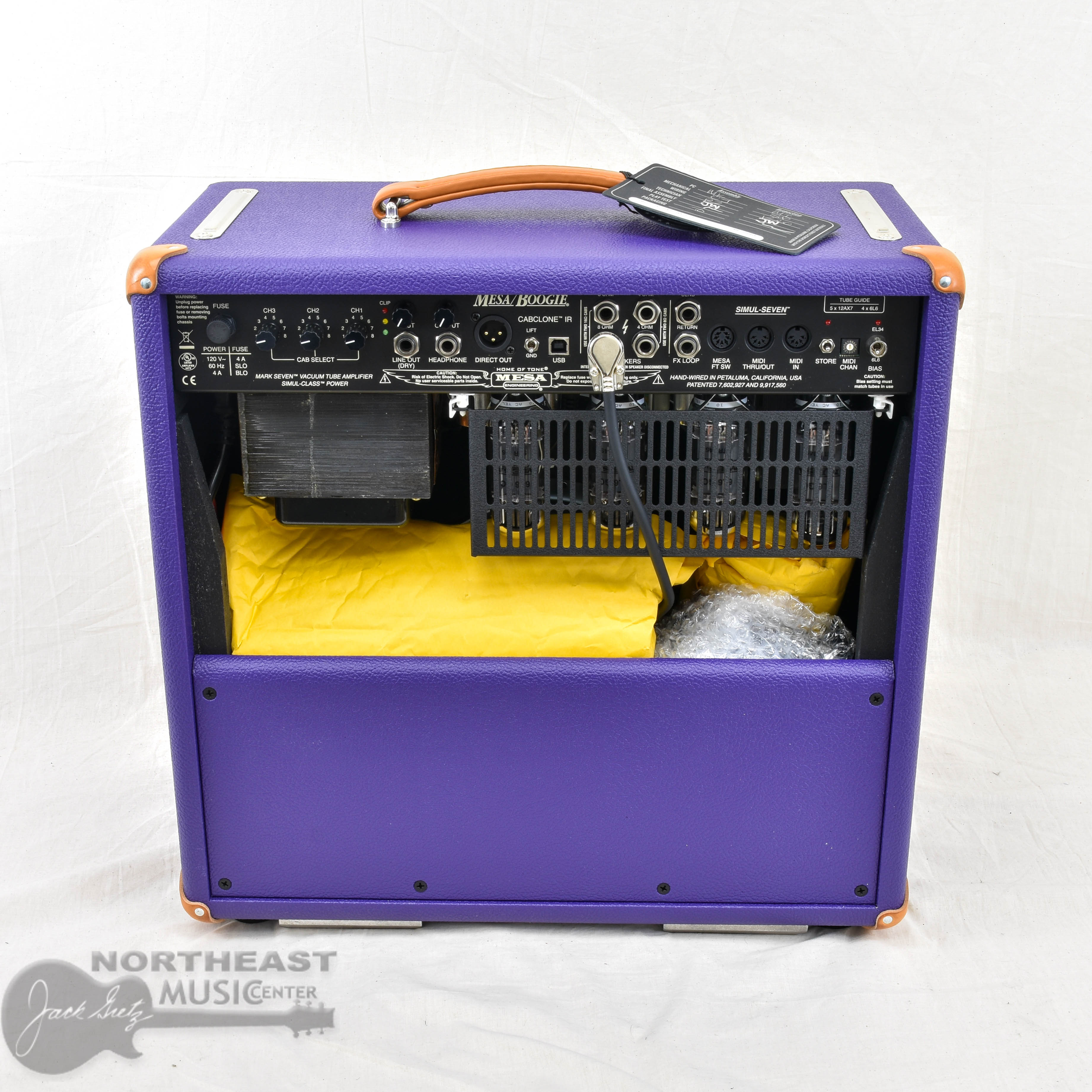 Mesa Boogie Mark VII 1x12 All Tube Combo Amplifier - Purple Bronco