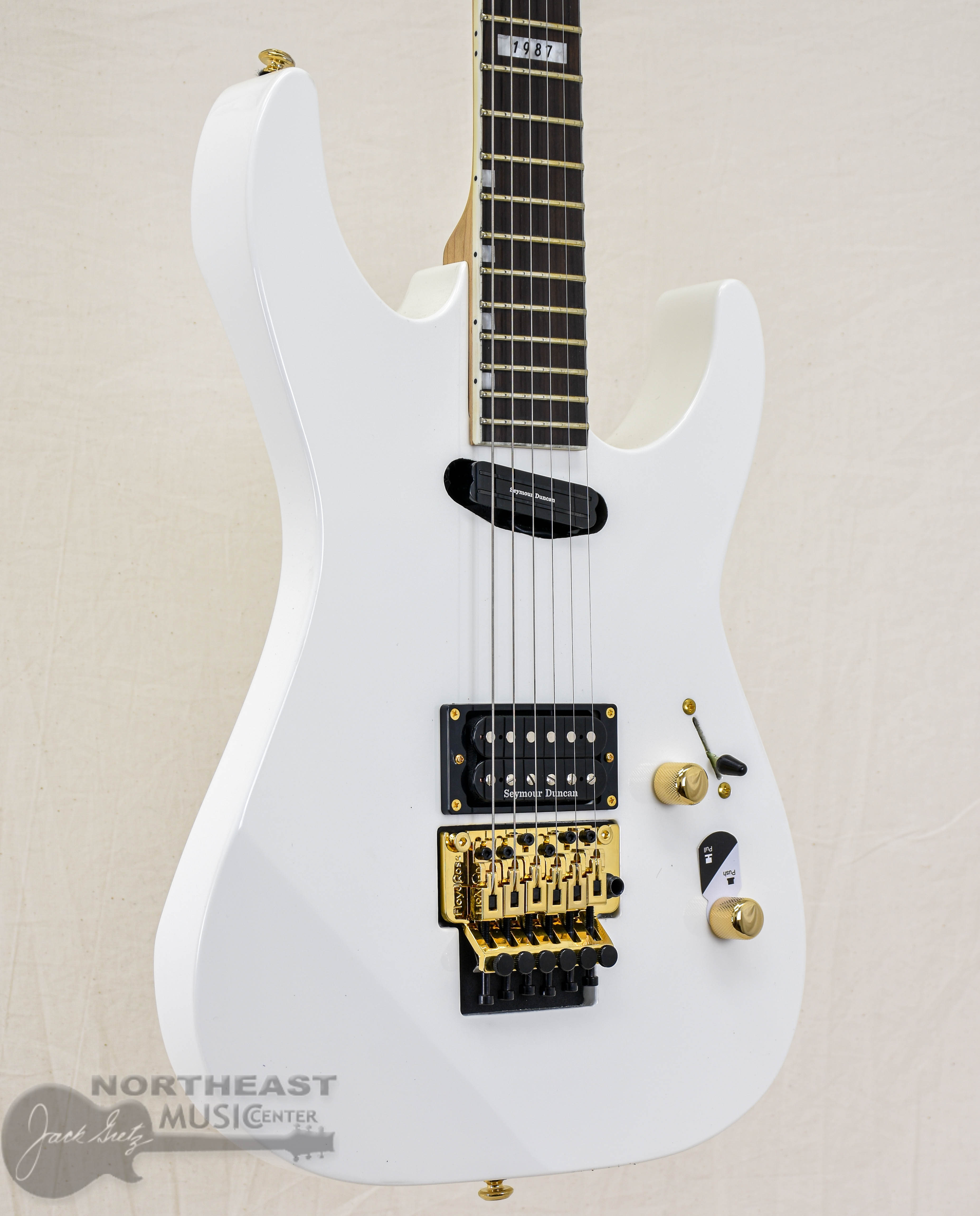 ガ*ン様 ESP Mirage ギター ESP LTD MIRAGE DELUXE '87 Guitar Snow White - LMIRAGEDX87SW
