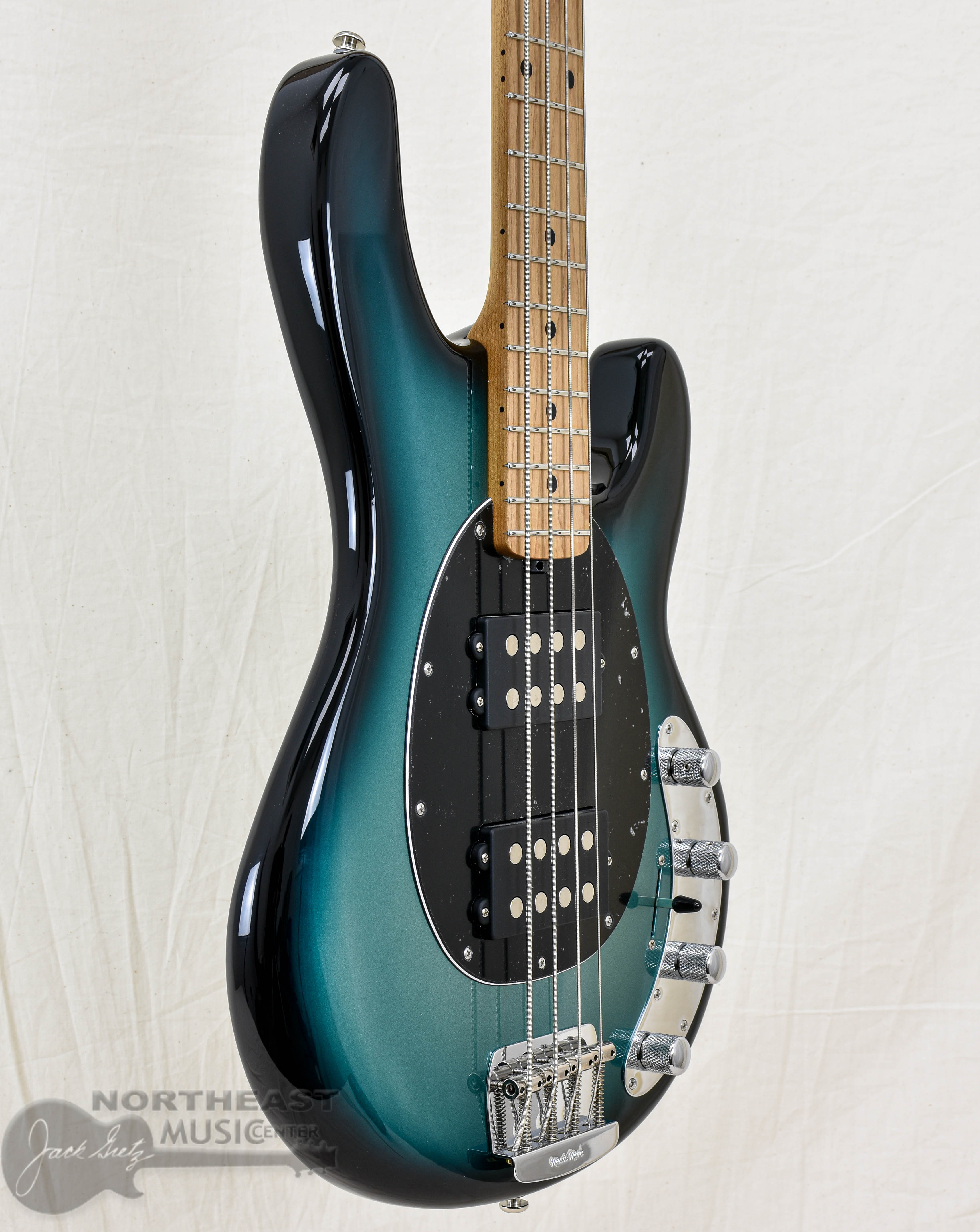 Ernie Ball Music-Man Stingray Special HH - Frost Green Pearl