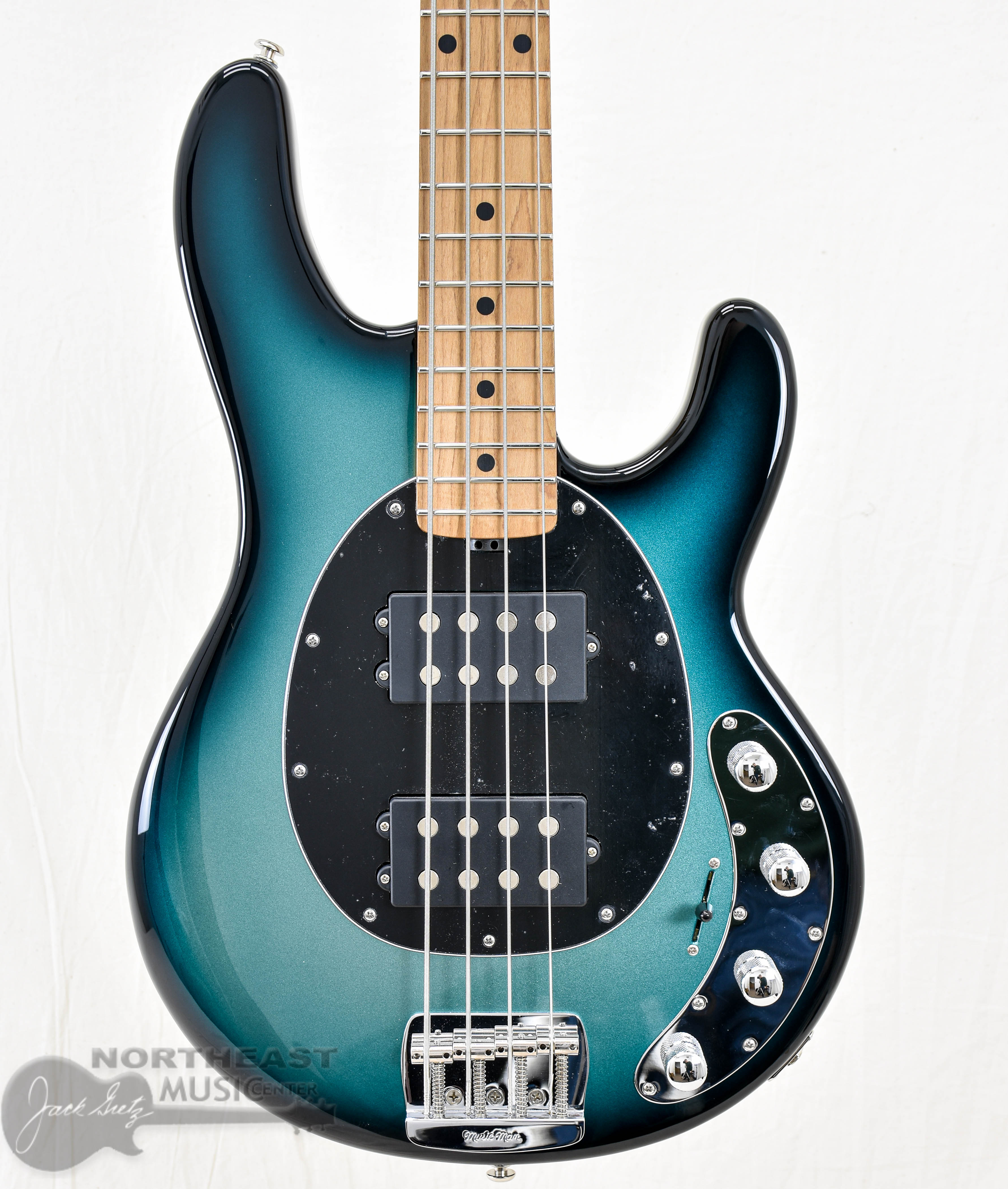 Ernie Ball Music-Man Stingray Special HH - Frost Green Pearl