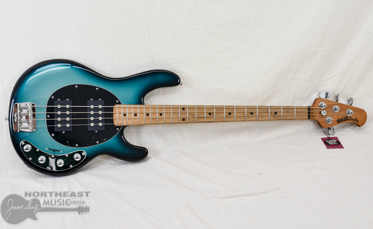 Ernie Ball Music-Man Stingray Special HH - Frost Green Pearl