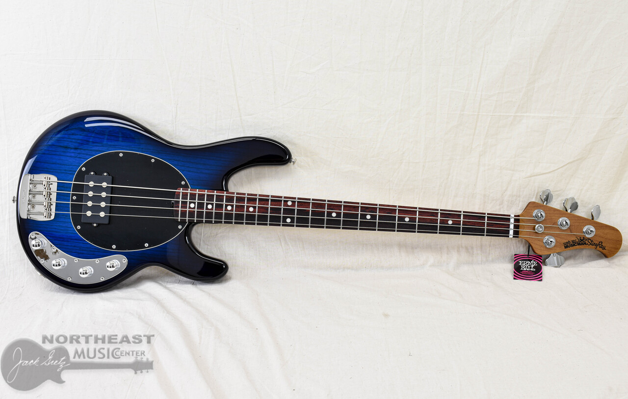 Ernie Ball Music-Man Stingray Special 4 - Pacific Blue Burst