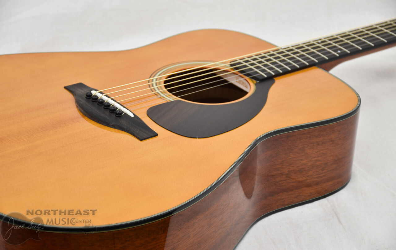 Yamaha FG5 Red Label DreadNought Acoustic Guitar | Northeast Music