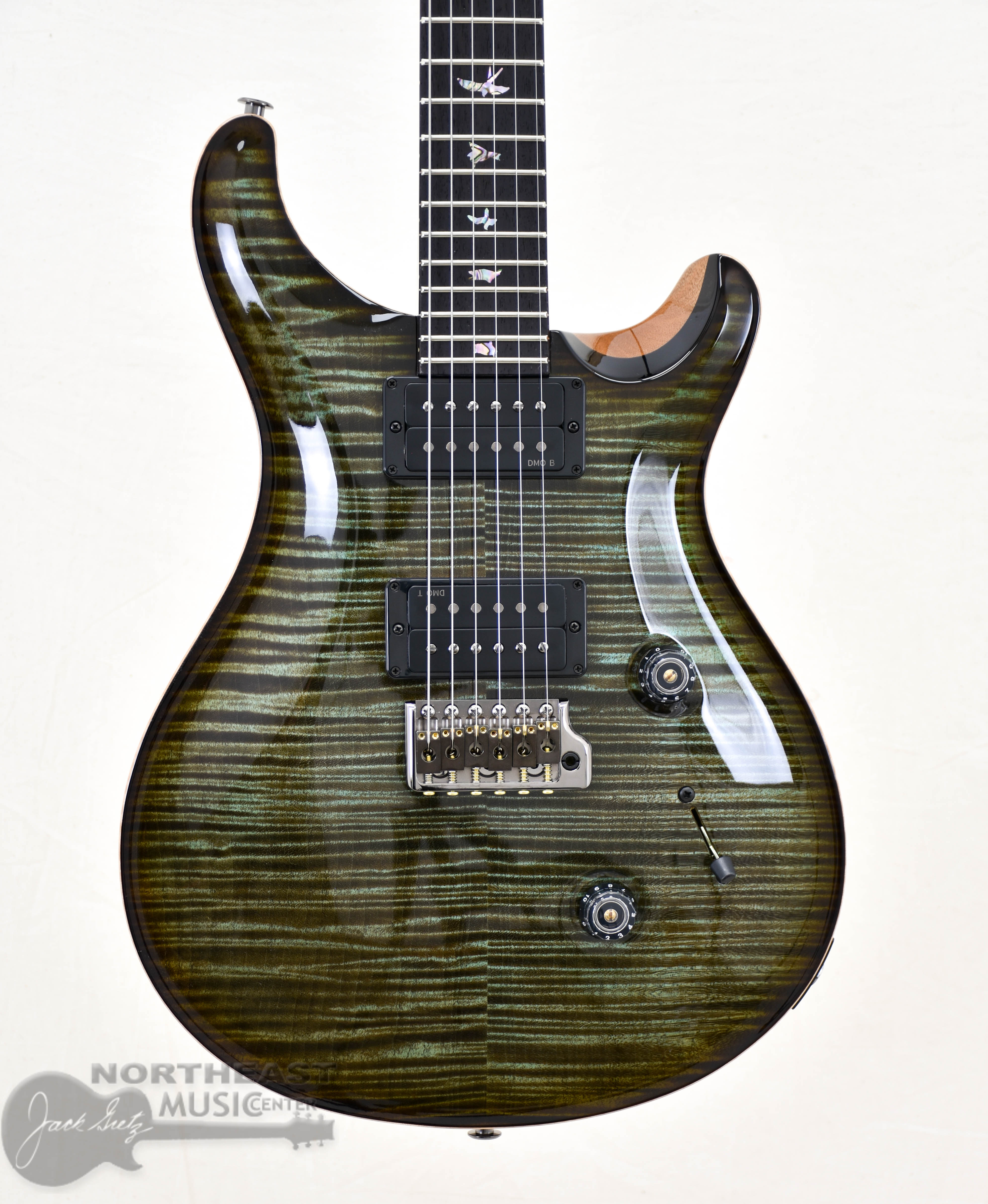 PRS Custom 24 Mash Green Flame 10 Top /One Off Guitar | Northeast 