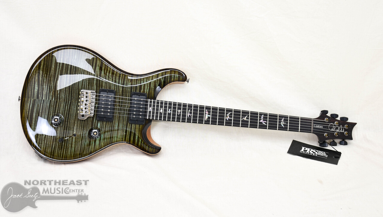 PRS Custom 24 Mash Green Flame 10 Top /One Off Guitar | Northeast