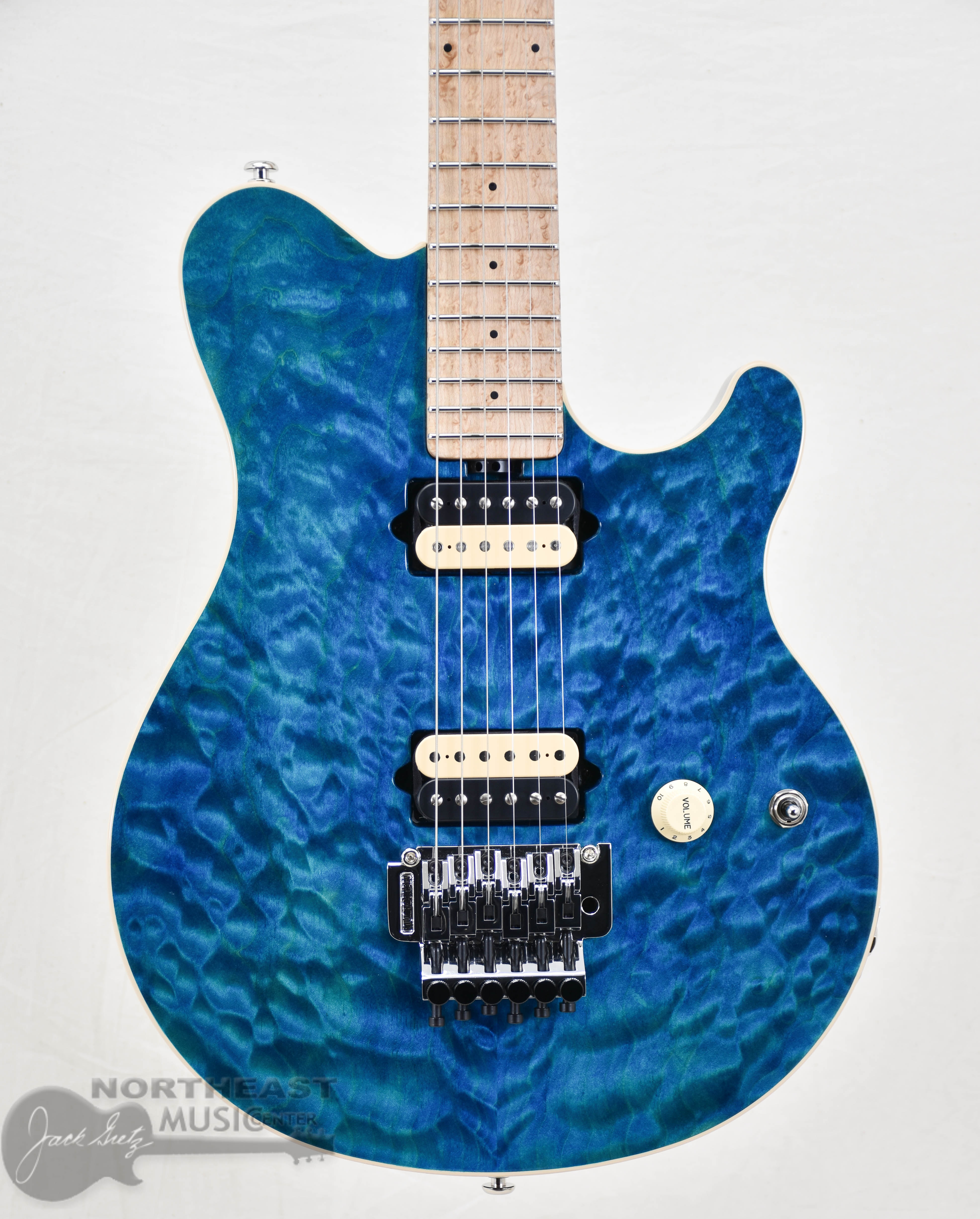 Ernie Ball Axis 30th Anniversary Translucent Blue | Northeast