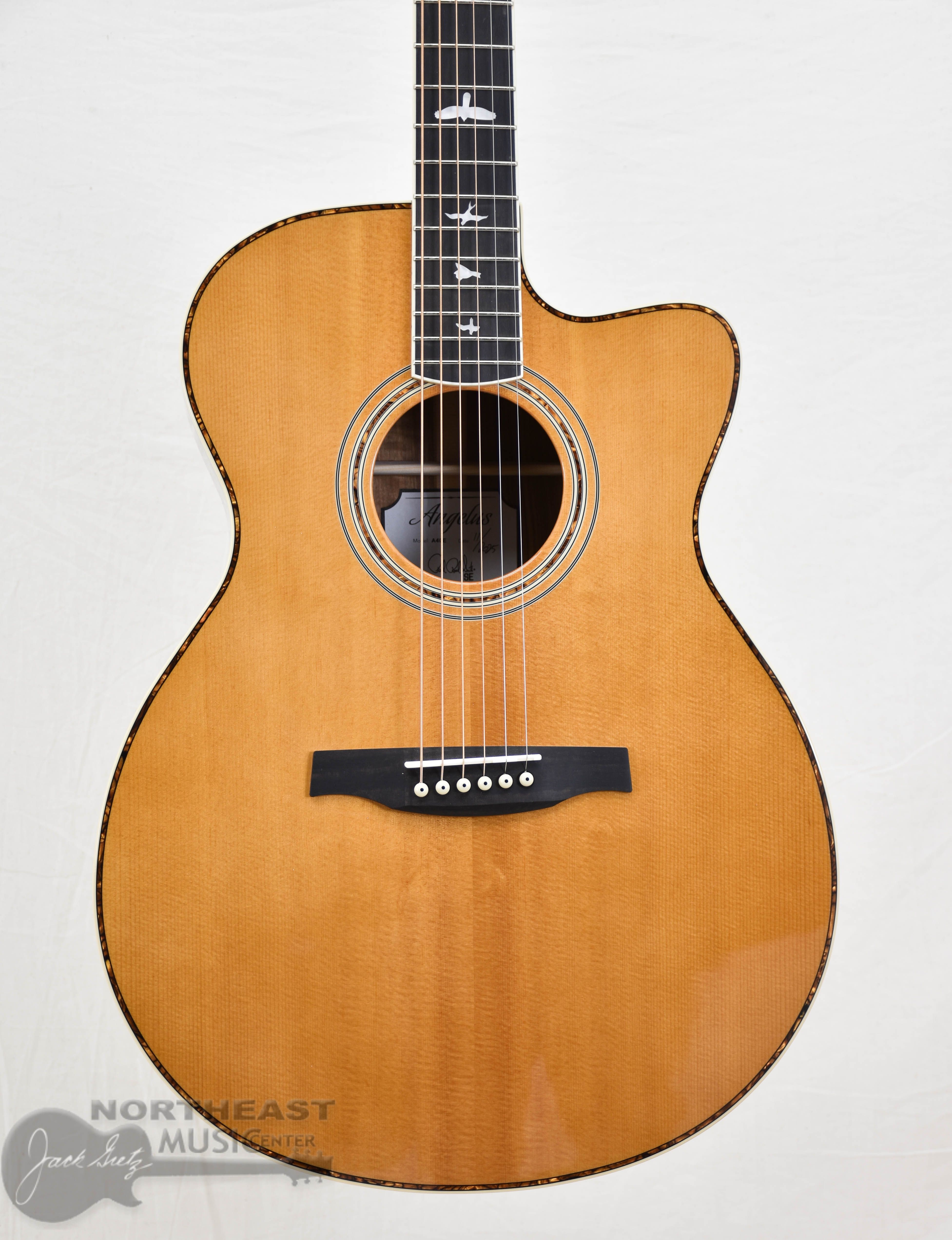 PRS A40E Acoustic Natural | Northeast Music Center Inc.