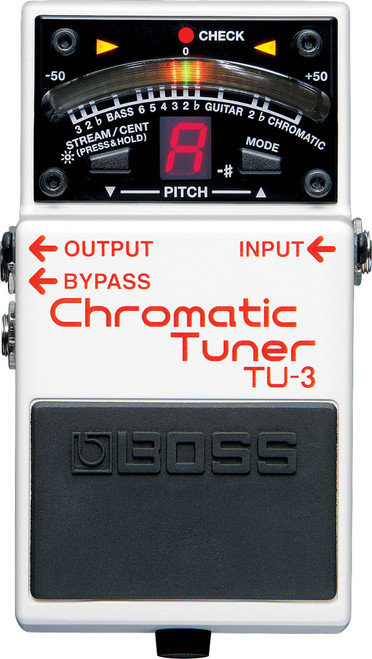 spændende Abe Omhyggelig læsning Boss TU-3 Chromatic Tuner Pedal with Bypass | Northeast Music Center Inc.