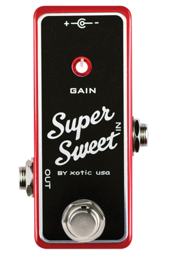 Xotic USA Super Sweet ギターエフェクター Xotic Effects Super Sweet Booster | Northeast Music Center Inc.
