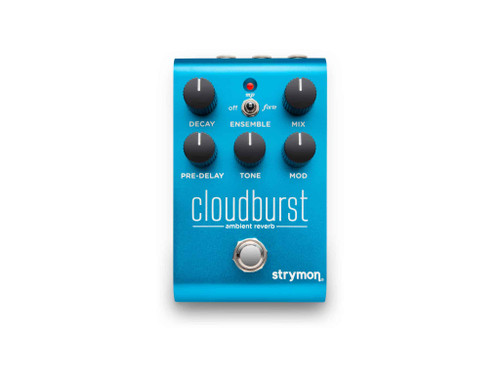 strymon cloudburst ambient reverb美品 Cloudburst_TopDown_White_HiRes