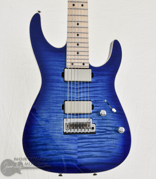 Tom Anderson Angel 7 String - Jack's Pacific Blue Burst