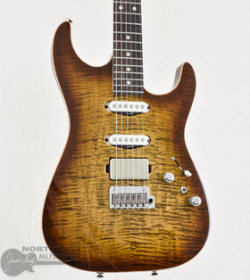 Tom Anderson Drop Top - Light Tiger Eye Burst | Northeast Music Center Inc.